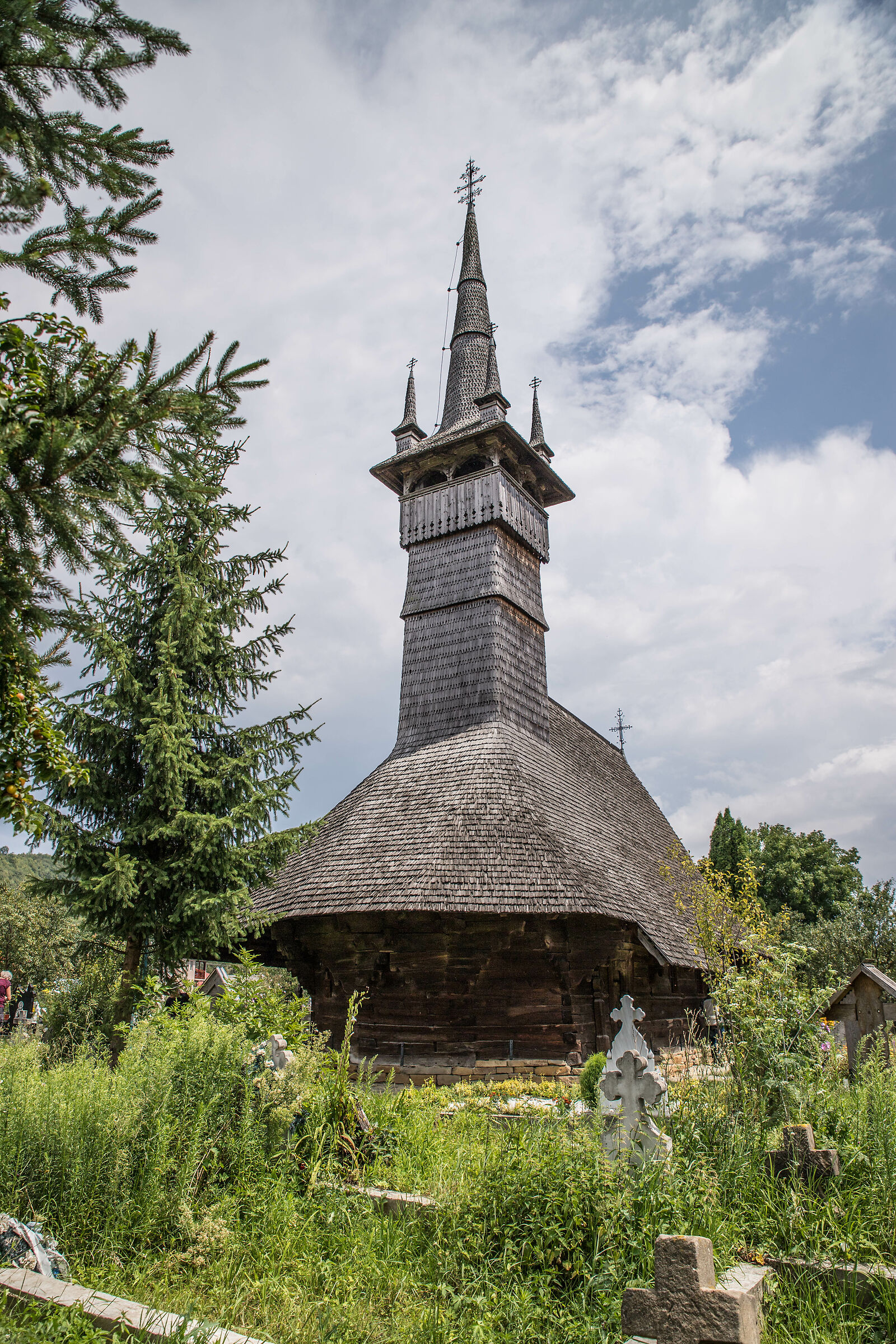 Maramures, Romania wooden church