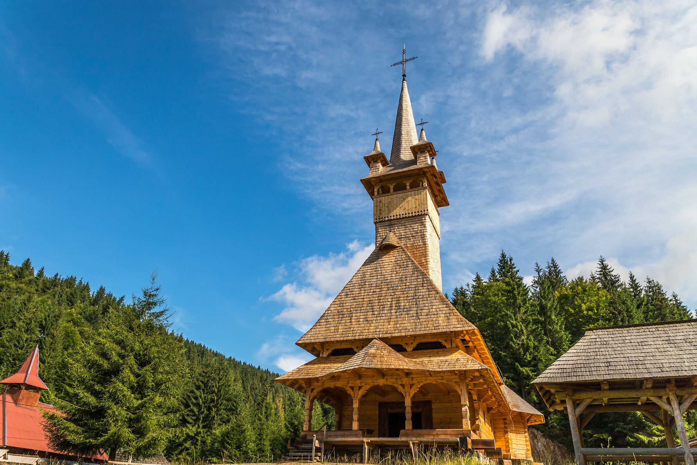Maramures, Romania wooden church