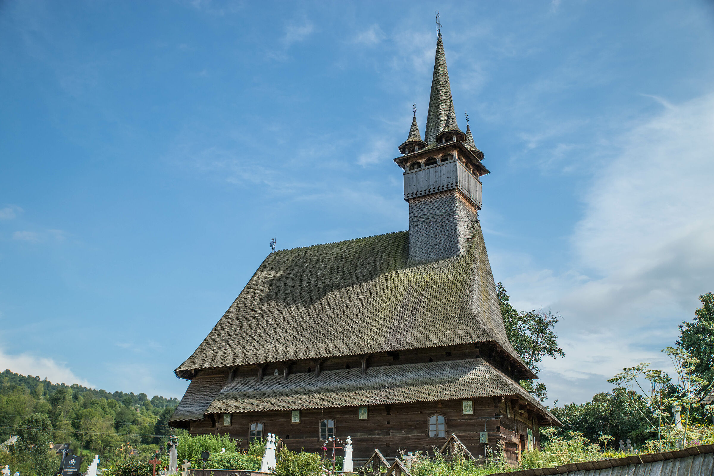 Maramures, Romania wooden church