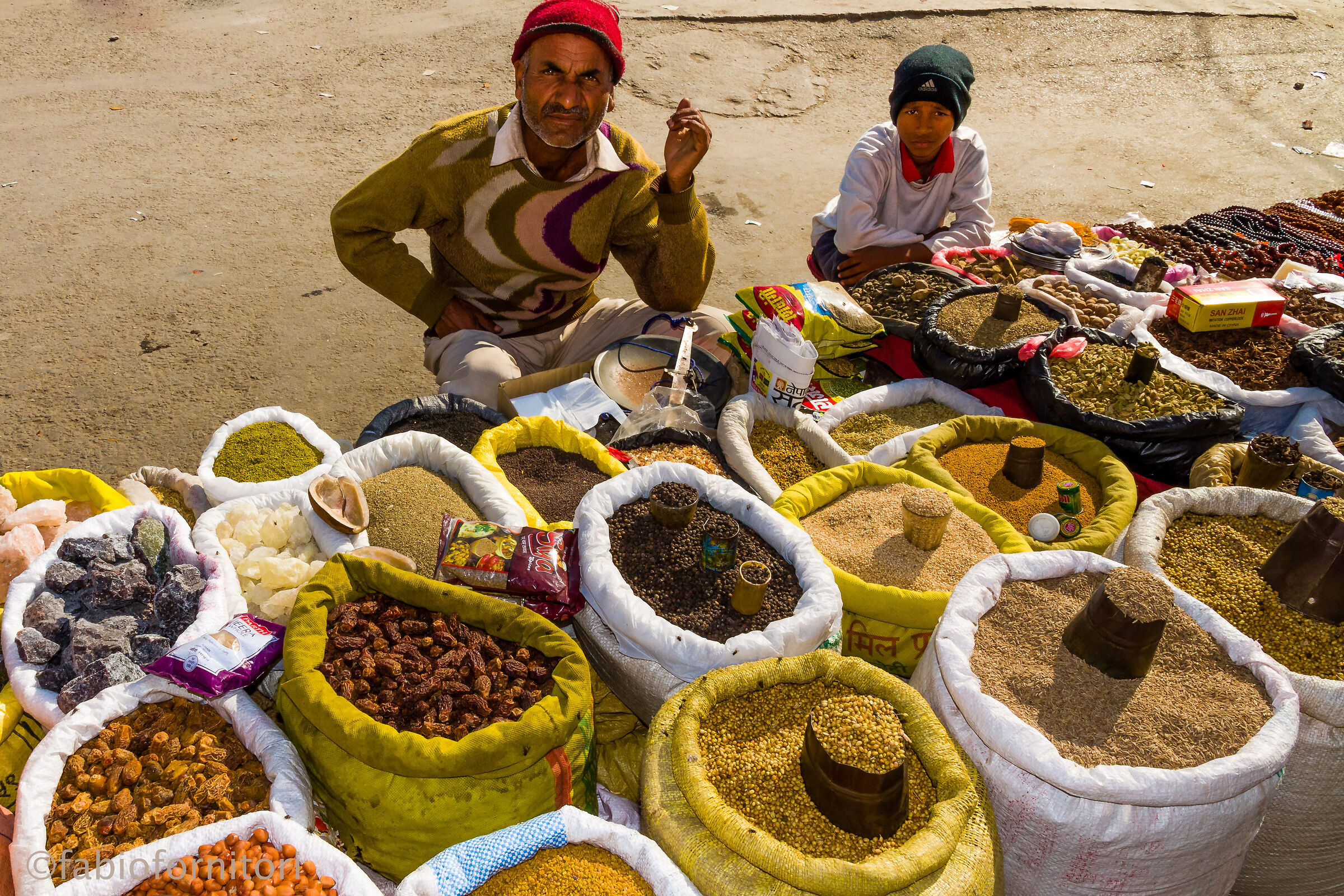 Pokhara,  Street market , Nepal 2010