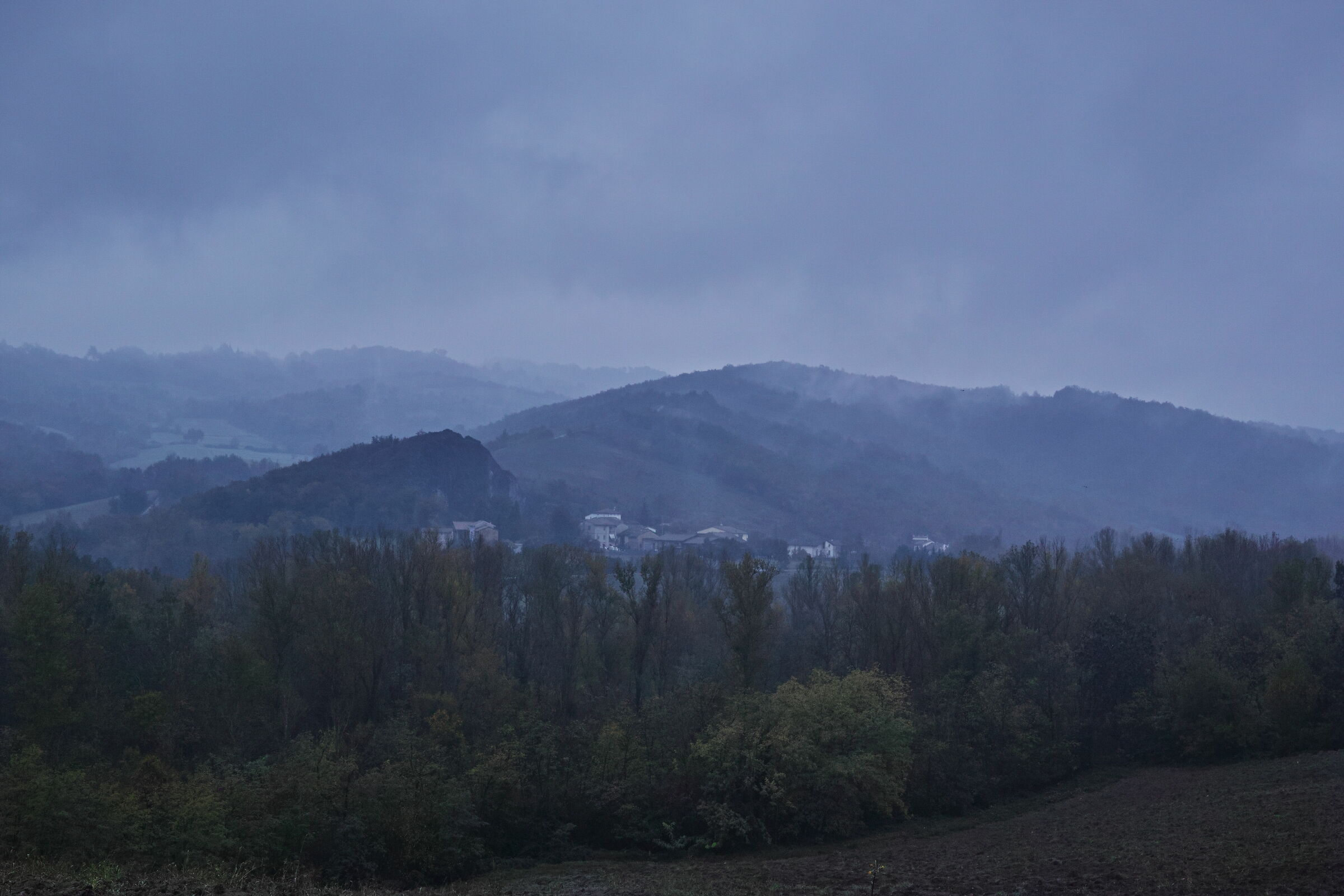 Le nuvole e l'autunno