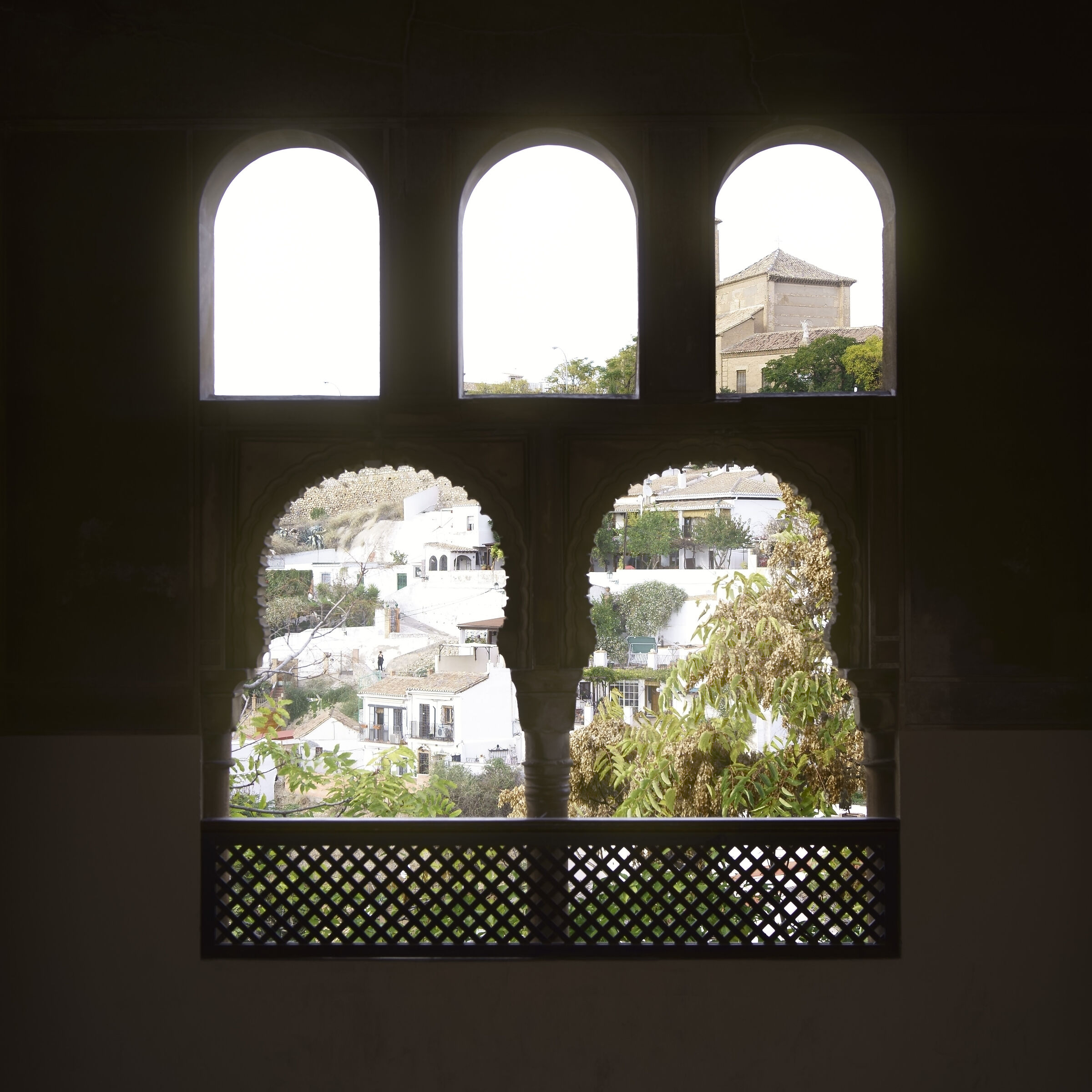 Alhambra from the window of the Palacio de Dar al-Horra