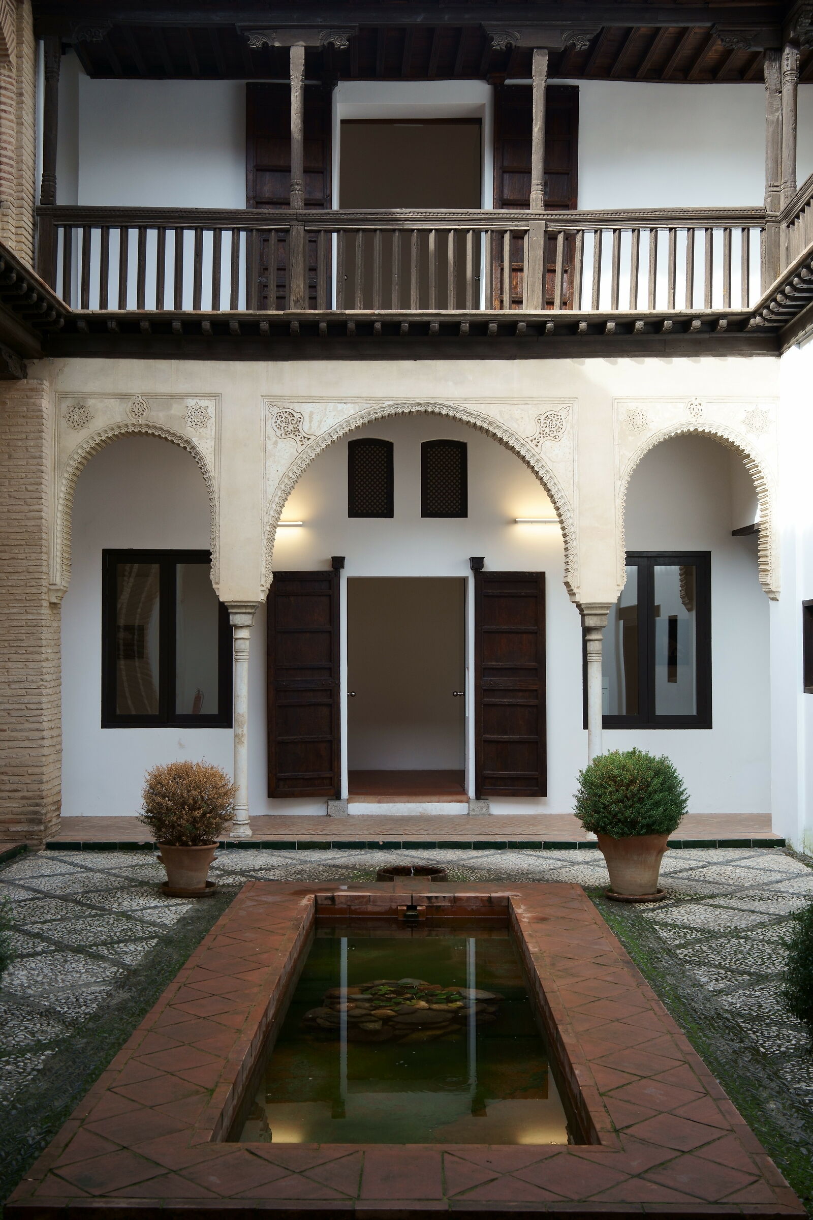 Arab house Horno del Gold, courtyard