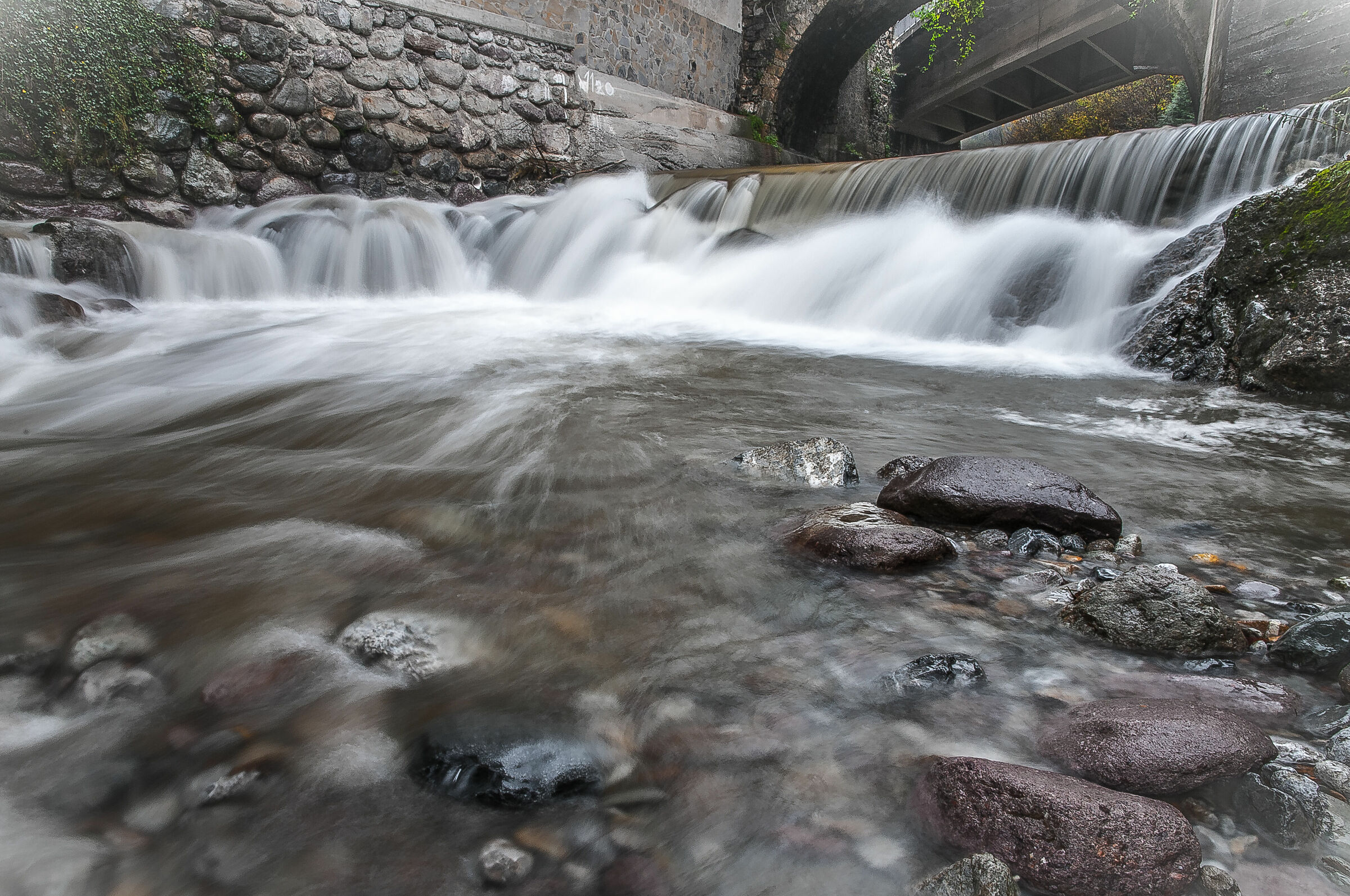 Waterfall at Olmo al Brembo