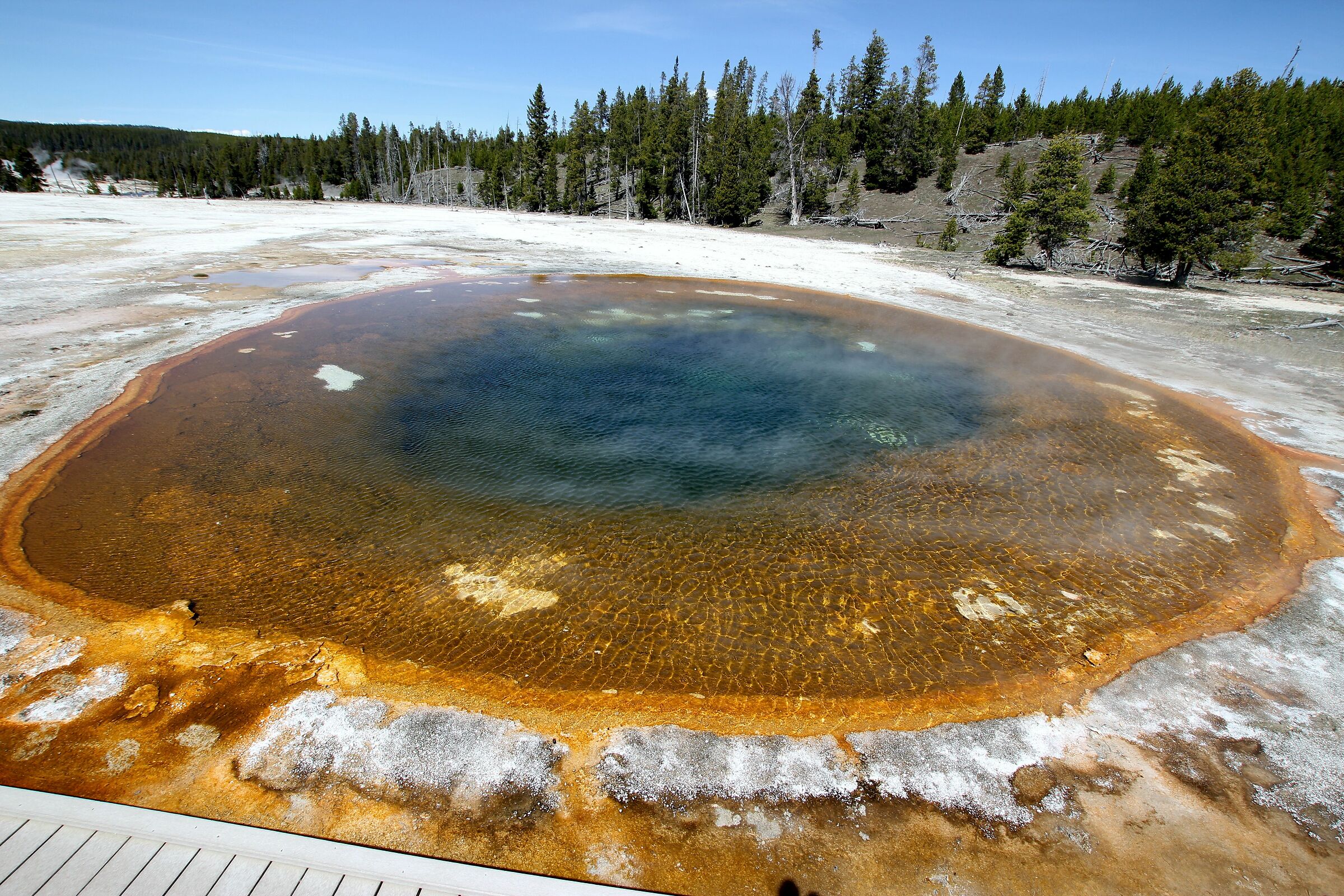 Piscina cromatica Yellowstone