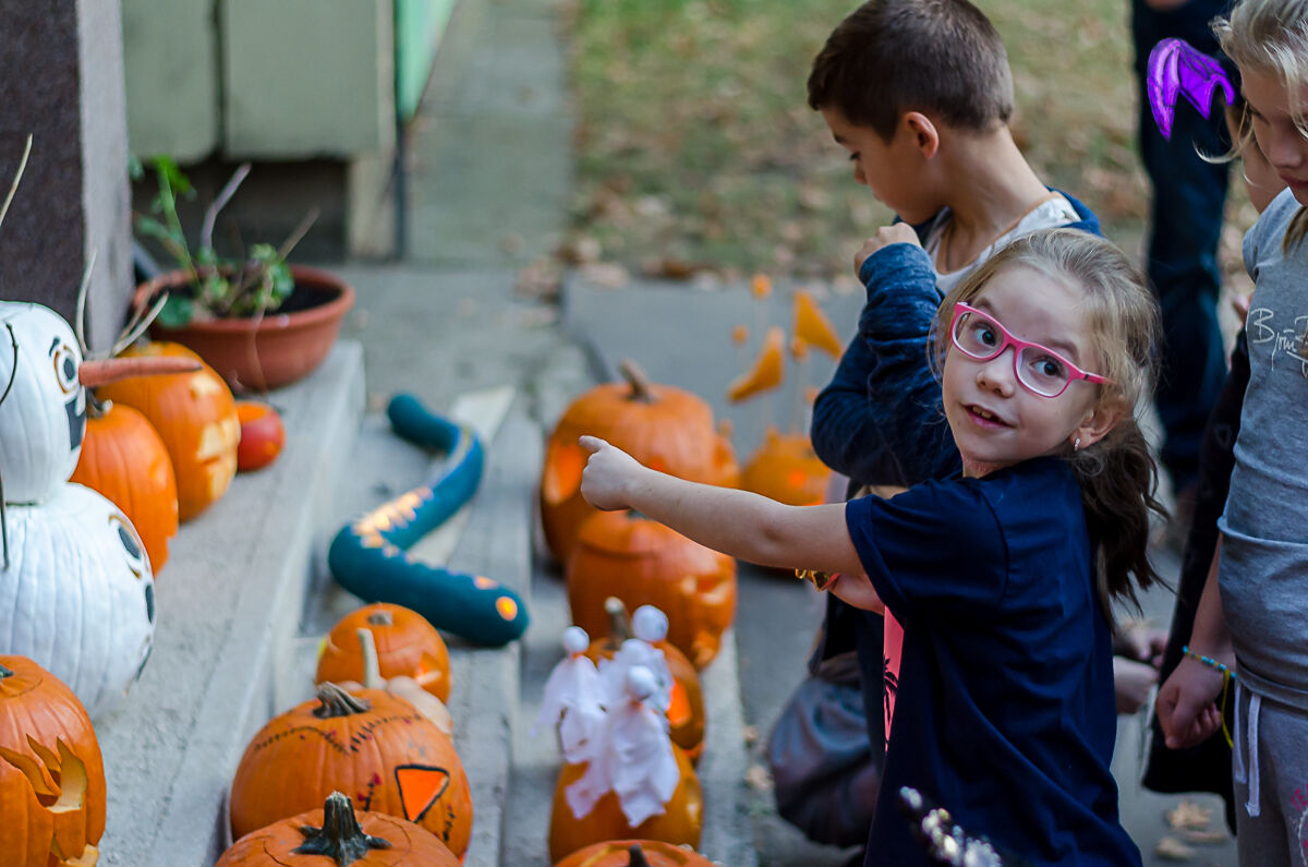 Szolnok - Halloween a scuola