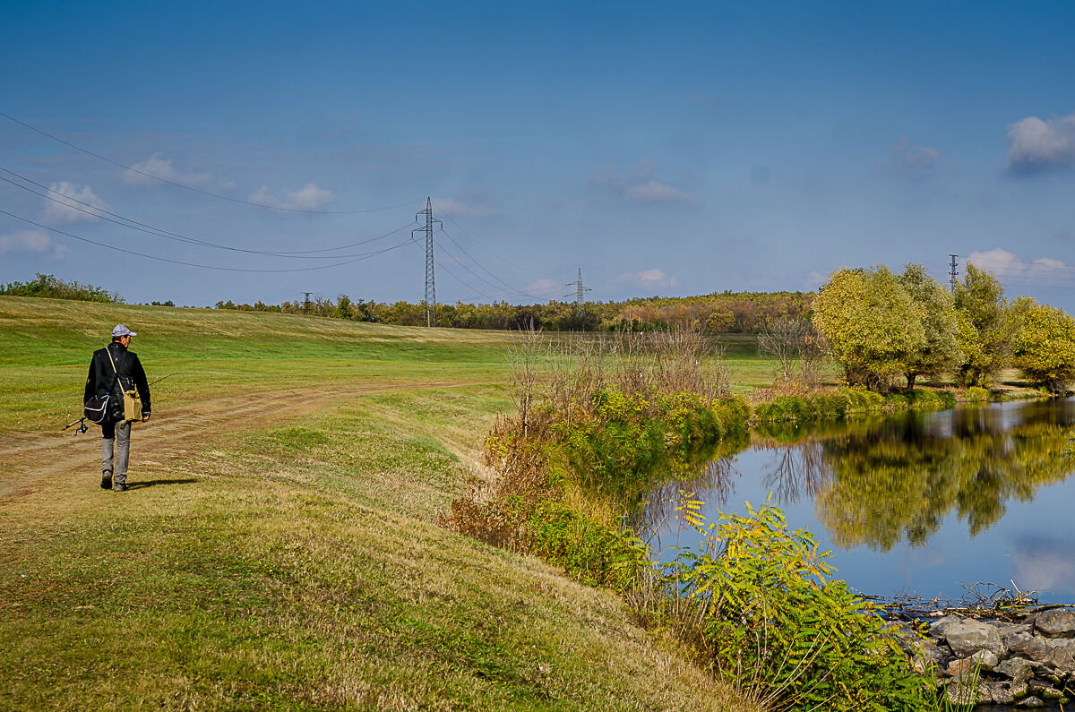 Szolnok - passeggiata lungo il fiume