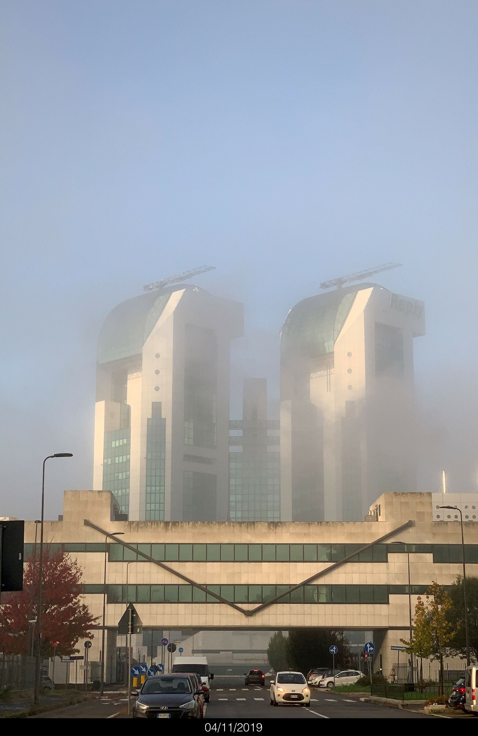 Fog on The Towers