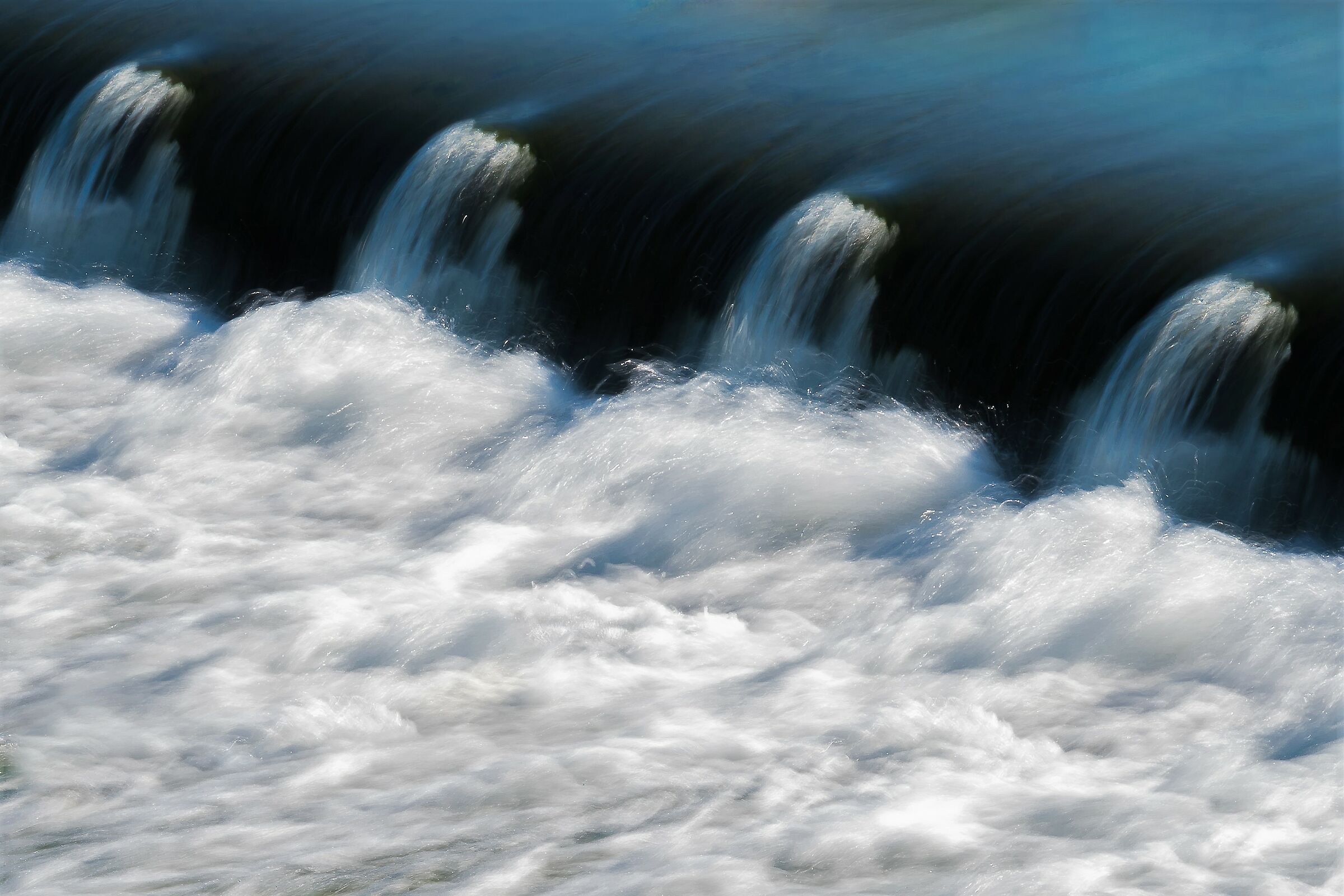 moving water............