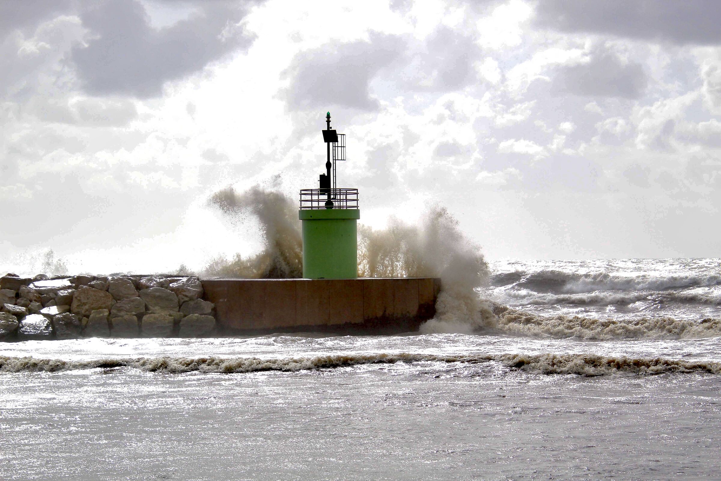 Mareggiata a Rio Martino