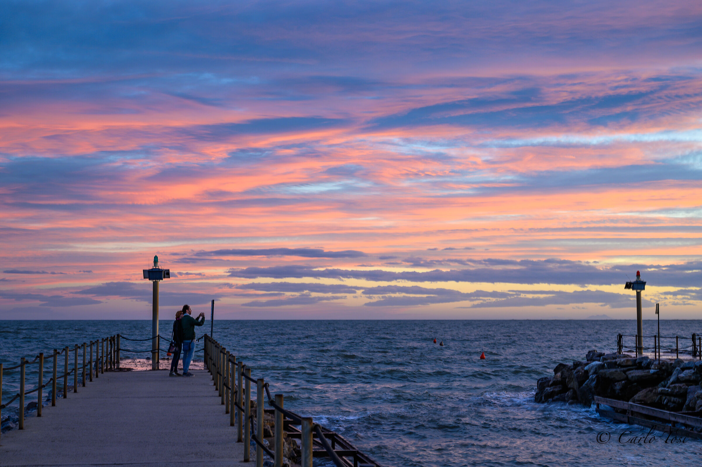 Tramonto a Carbonifera (Follonica)