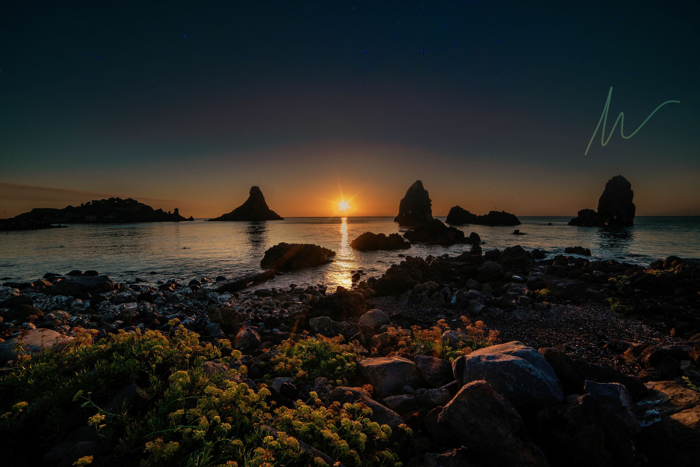 Acitrezza Sicily, from here they all passed.