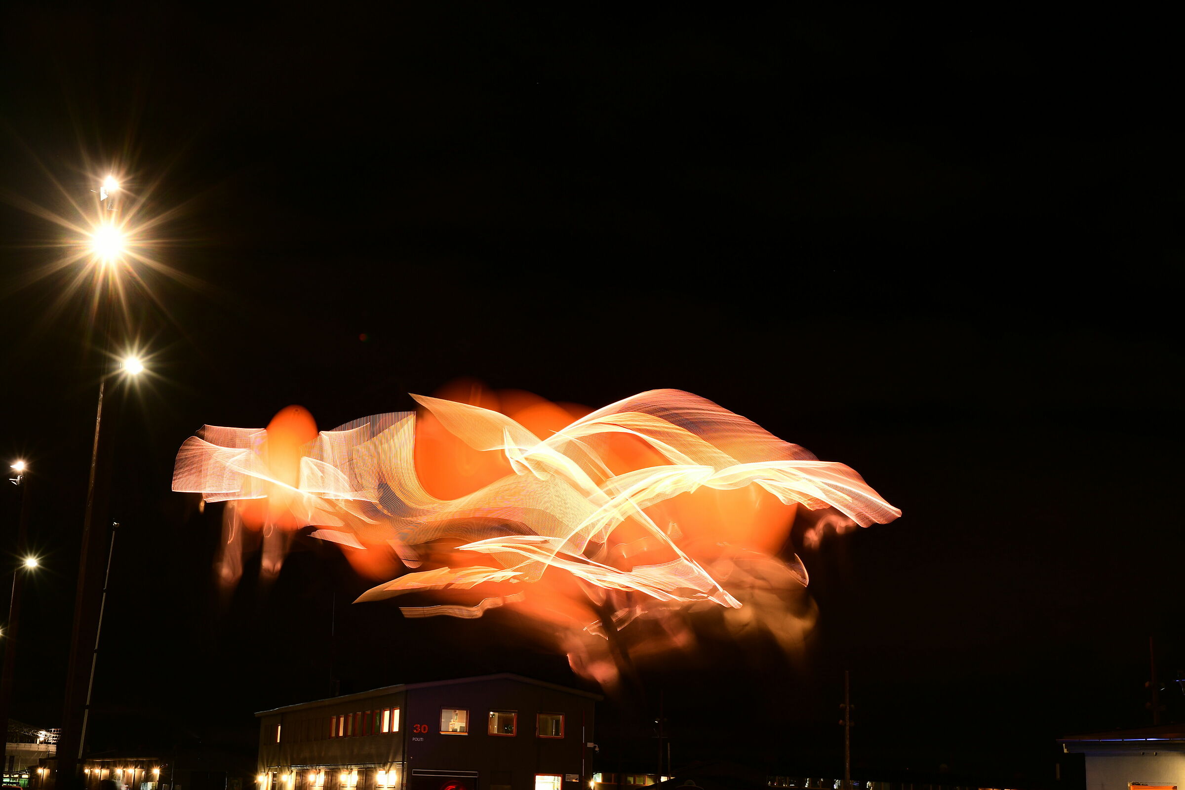 When the light flies.