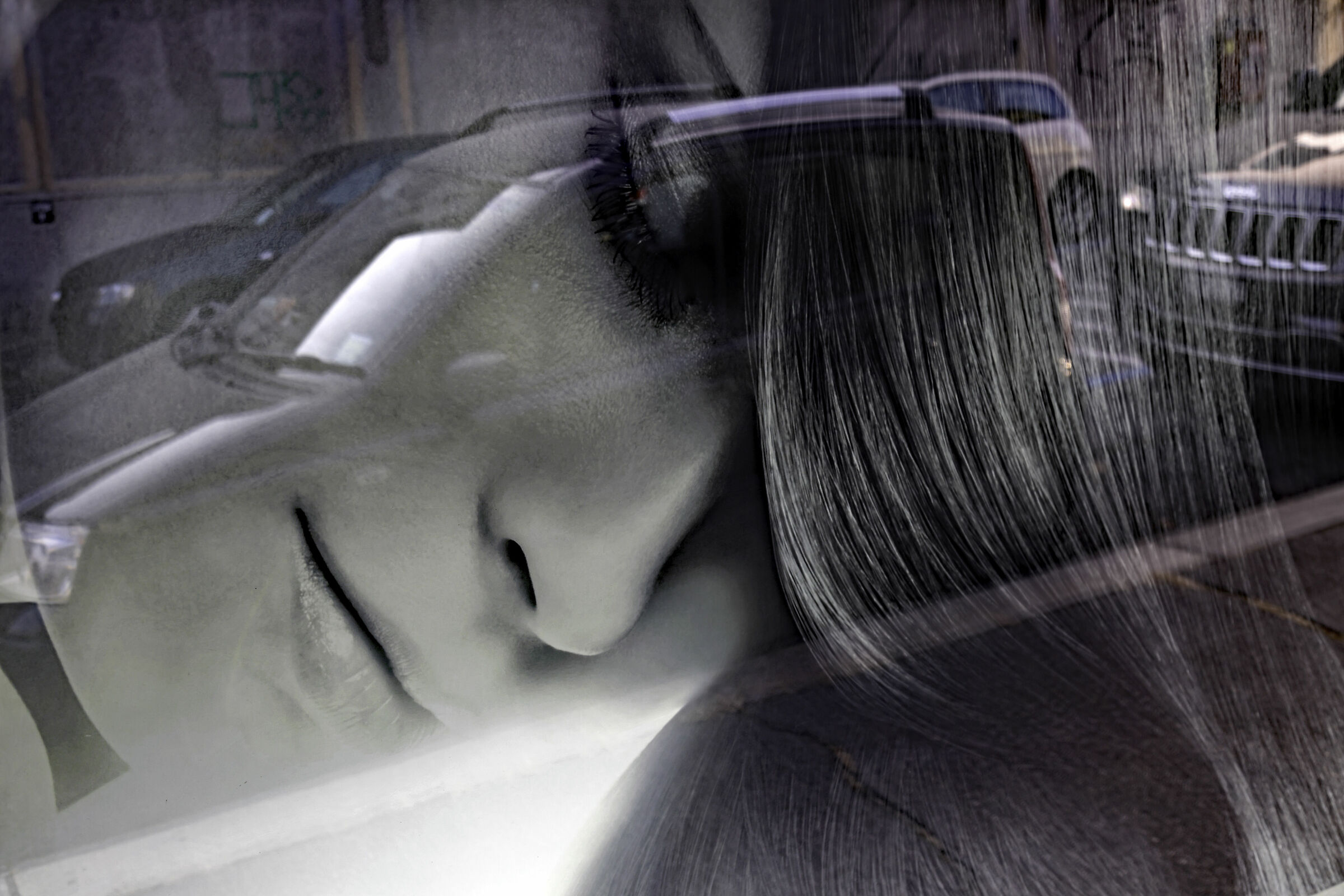 Vetrina del parrucchiere