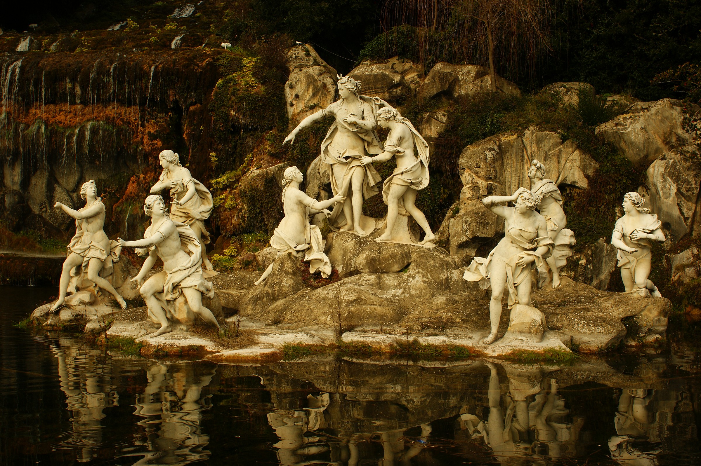 la fontana di diana e atteone