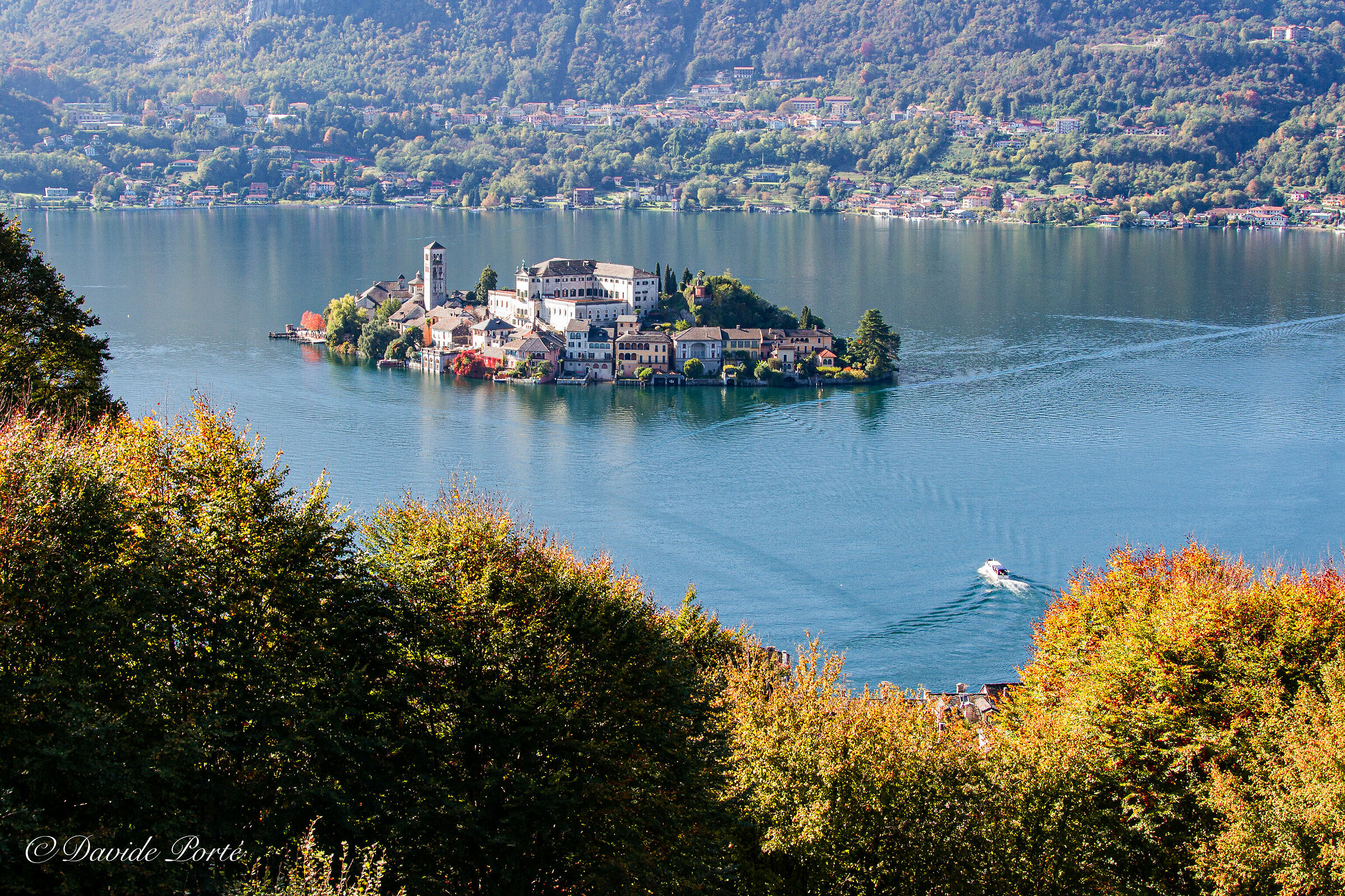 postcard from Lake Orta