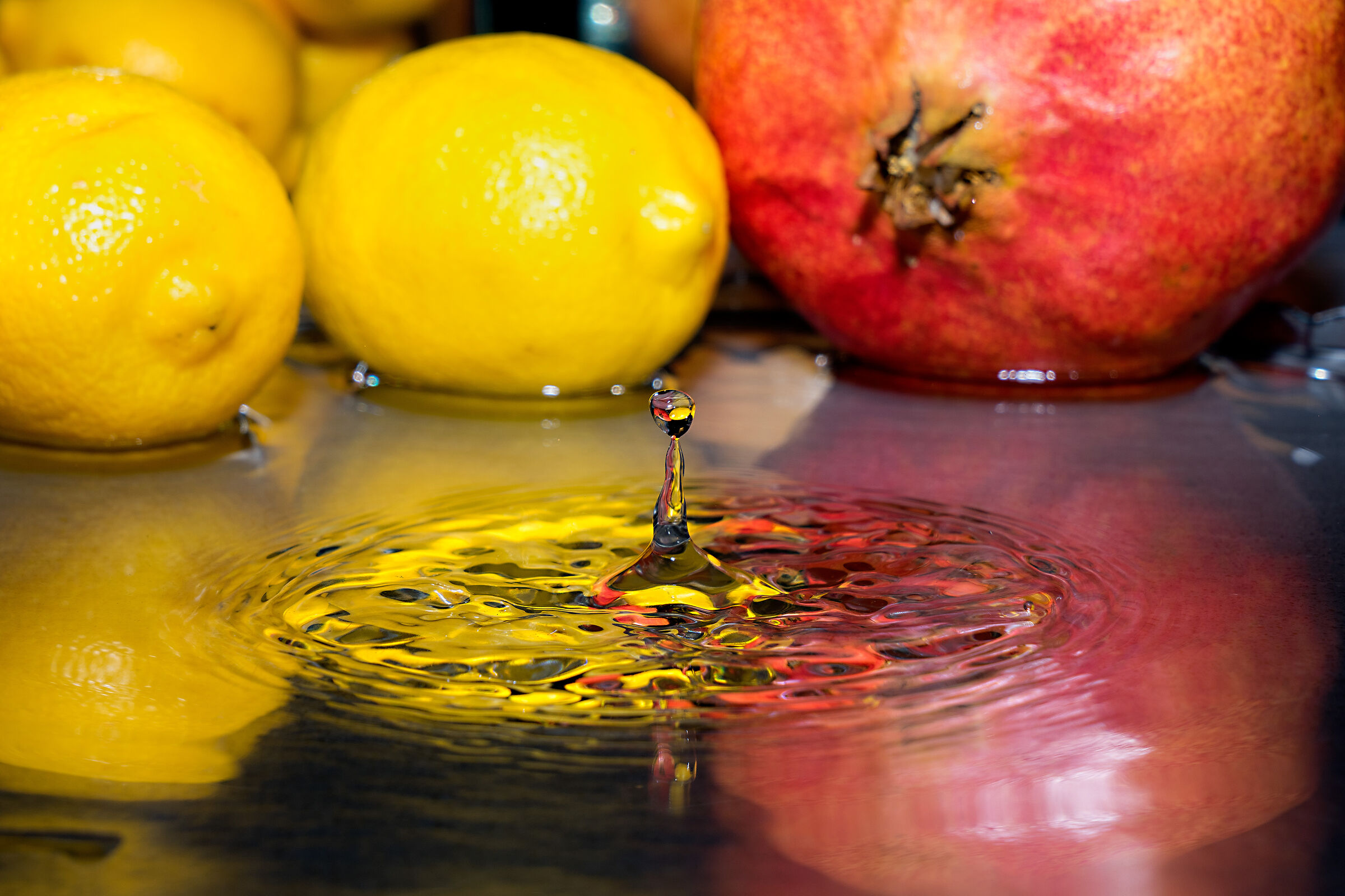 Goccia di colori autunnali