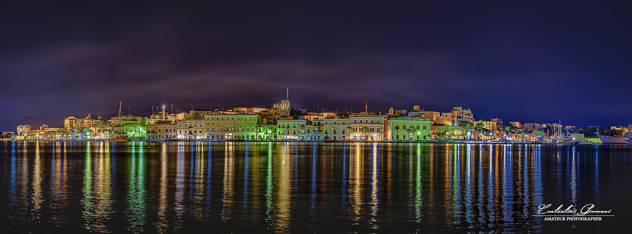 Toast stood from the port.