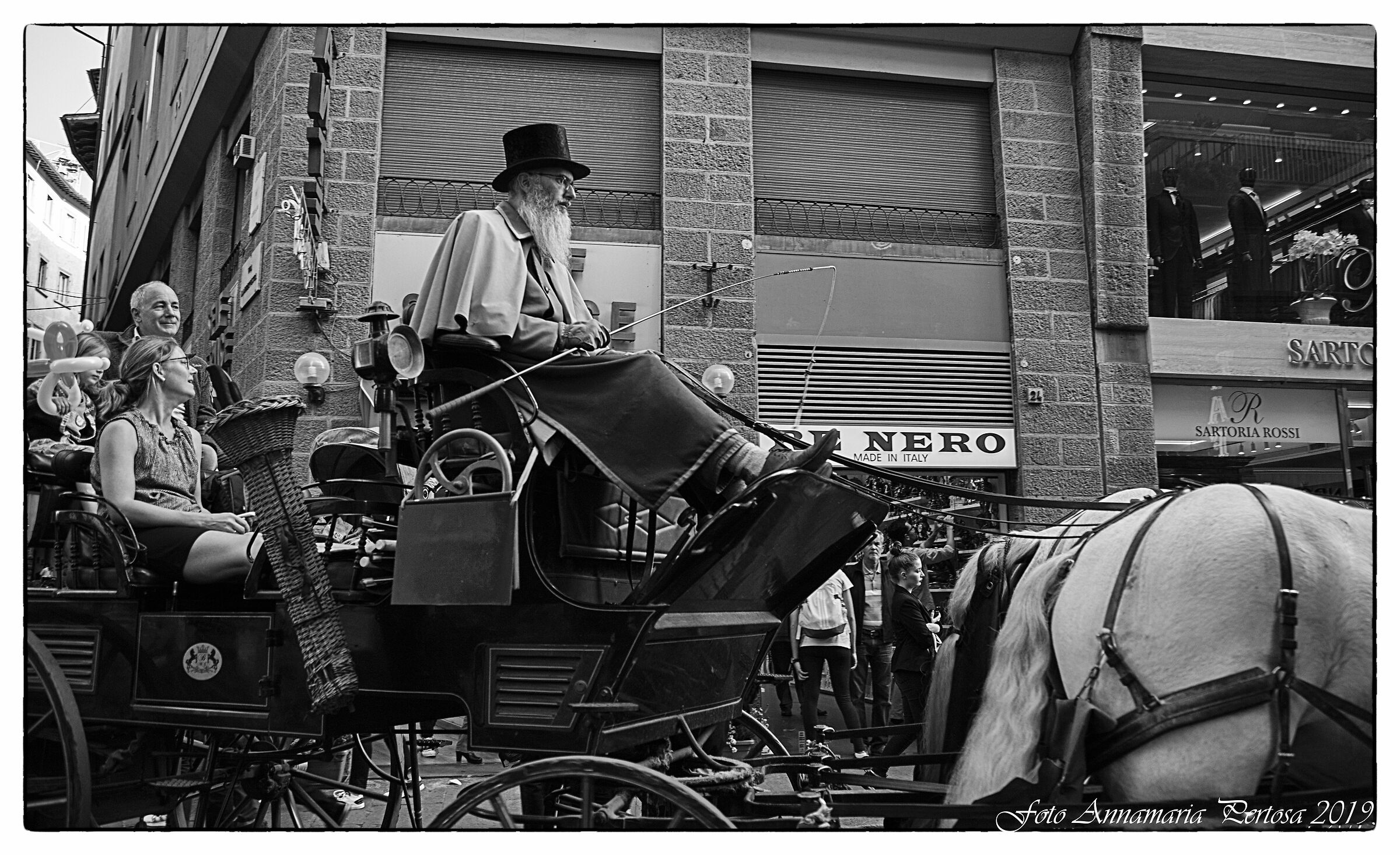 Un cocchiere molto singolare