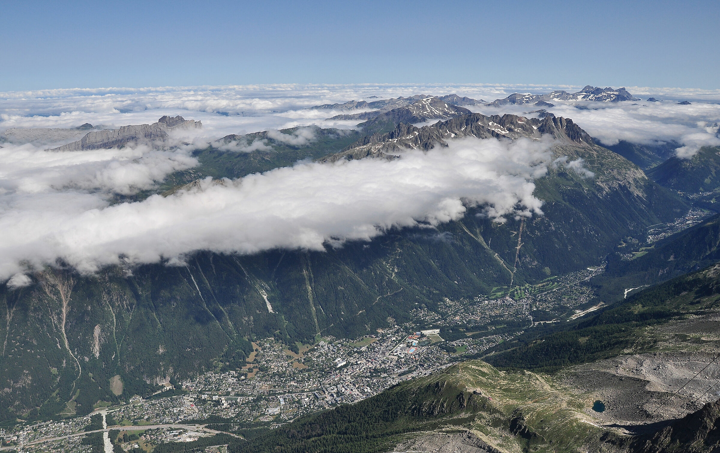 View of Chamonix