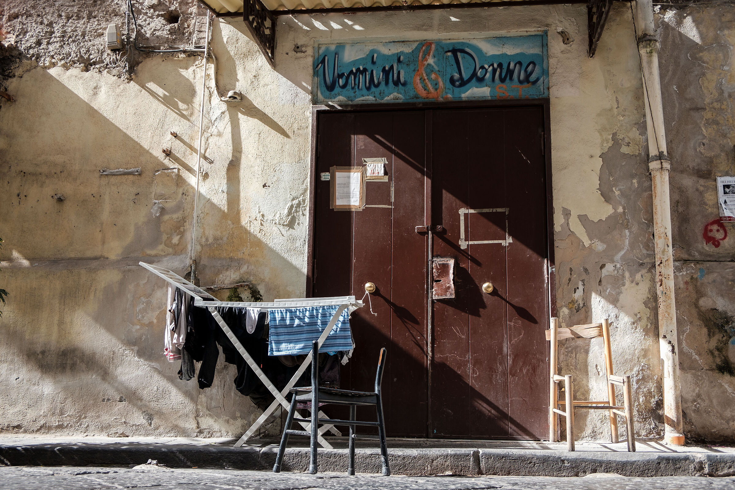 Uno scorcio... che solo a Napoli puoi fare!