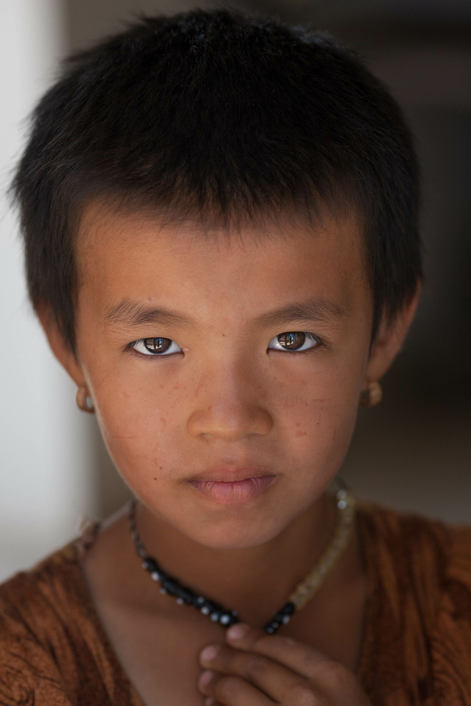 Ritratto di bambina, Uzbekistan