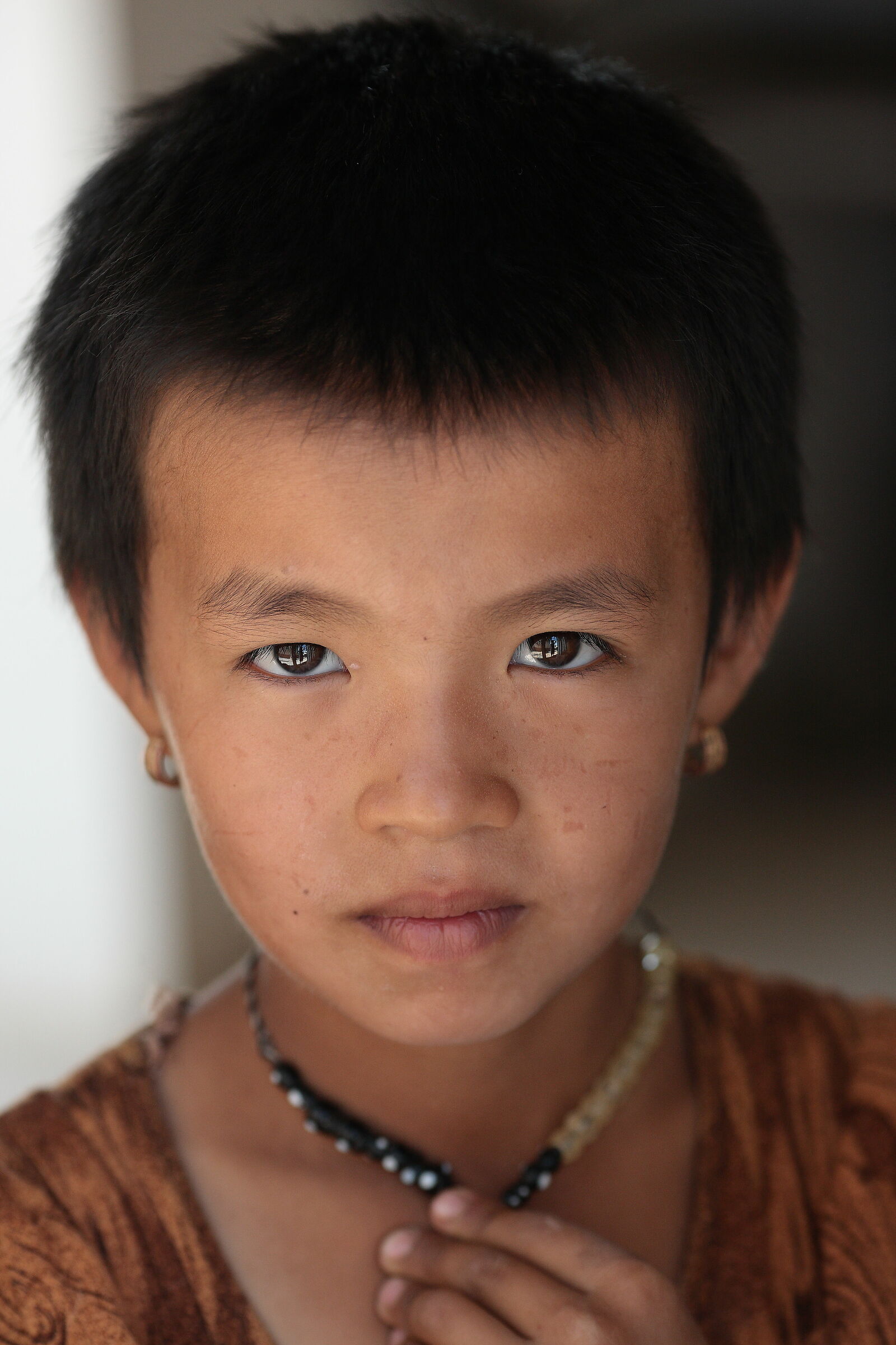 Ritratto di bambina, Uzbekistan