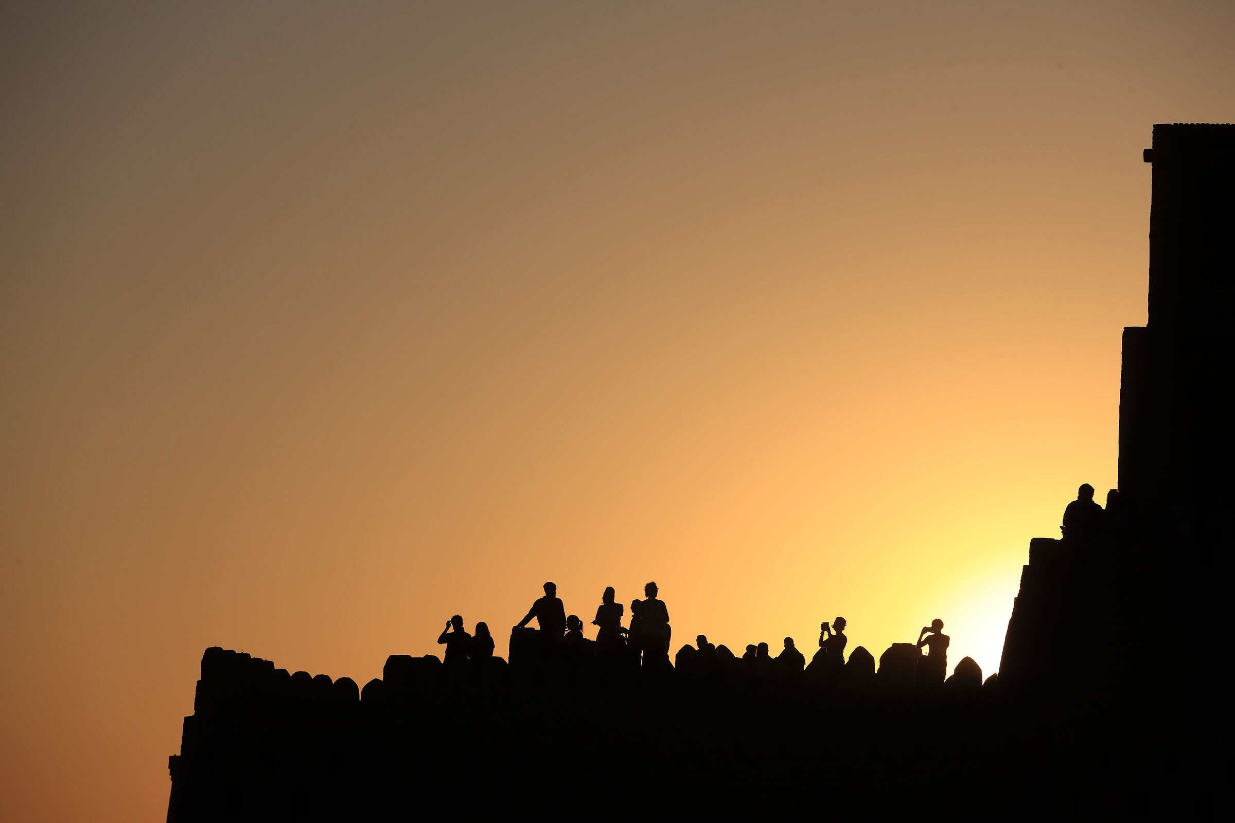 La fortezza di Ark al tramonto, Bukhara