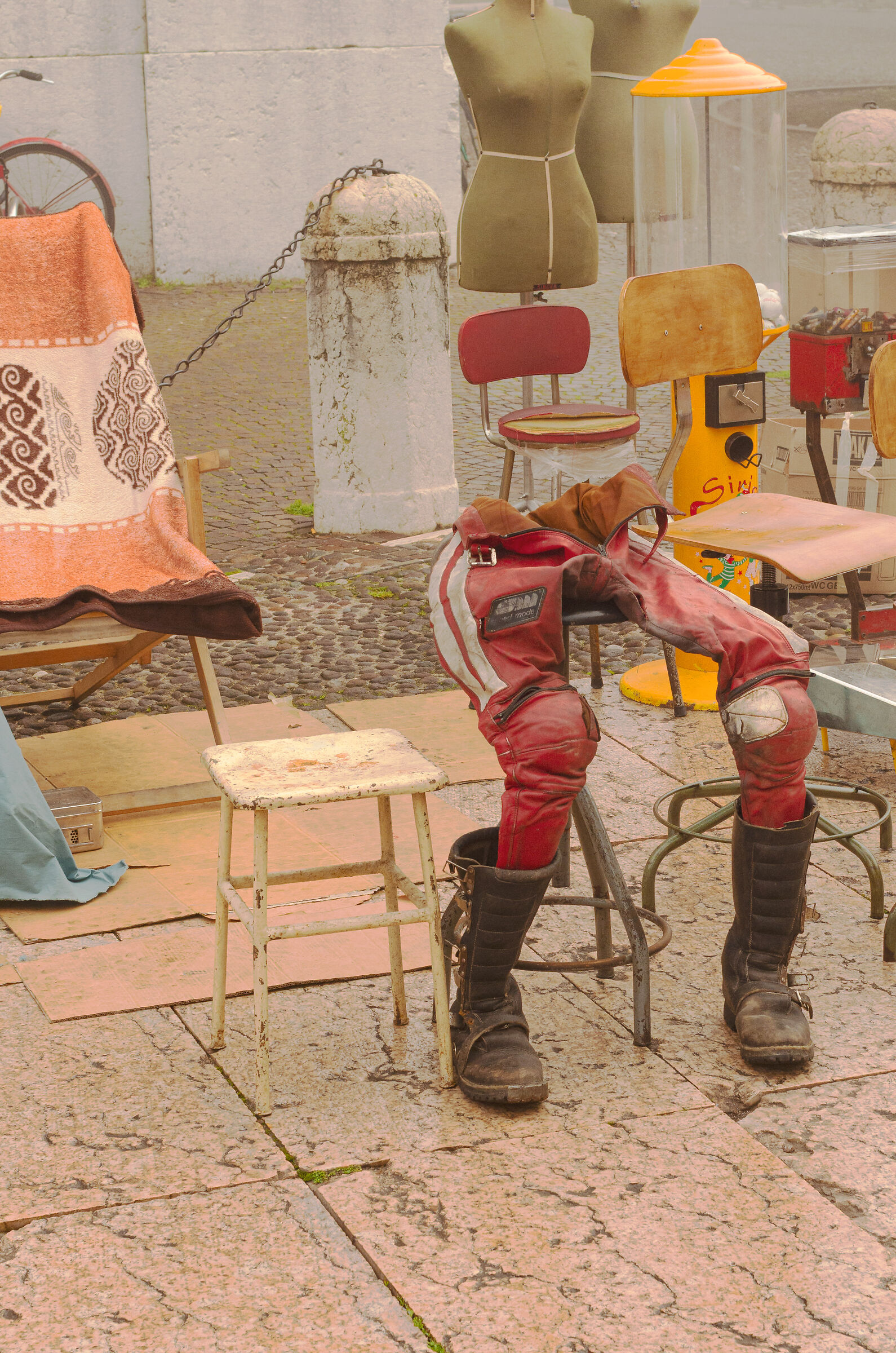 where is the motorcyclist?