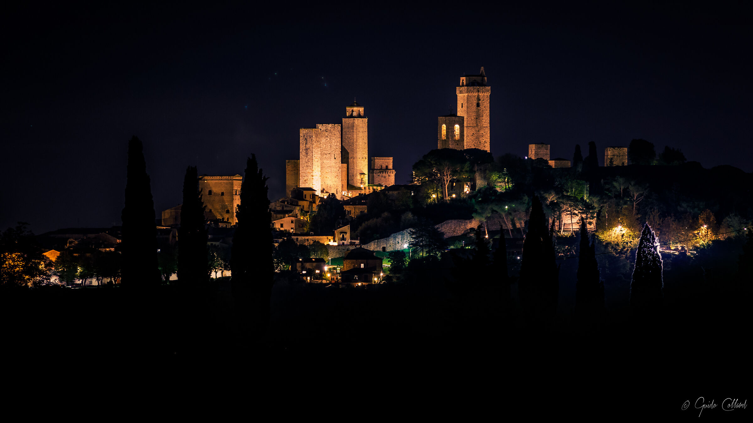 San Gimignano by night
