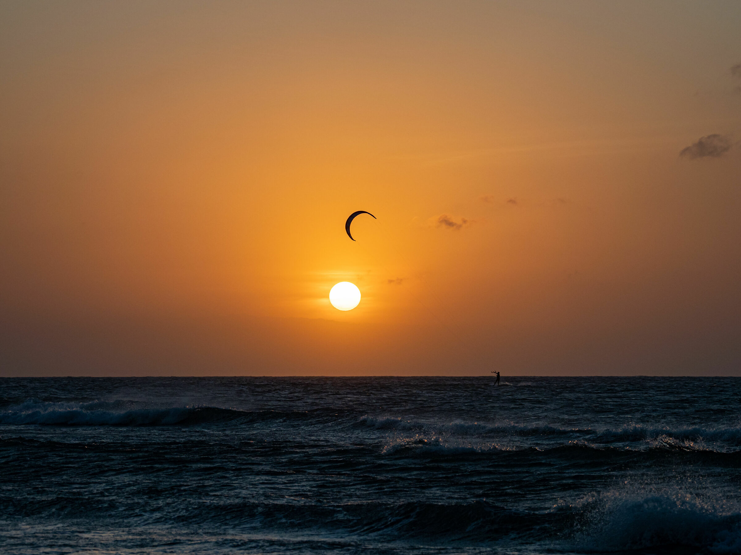 Tramonto a Jericoacoara Brasile