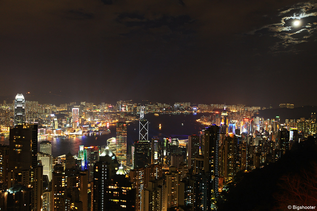 Moonlight in Hong Kong