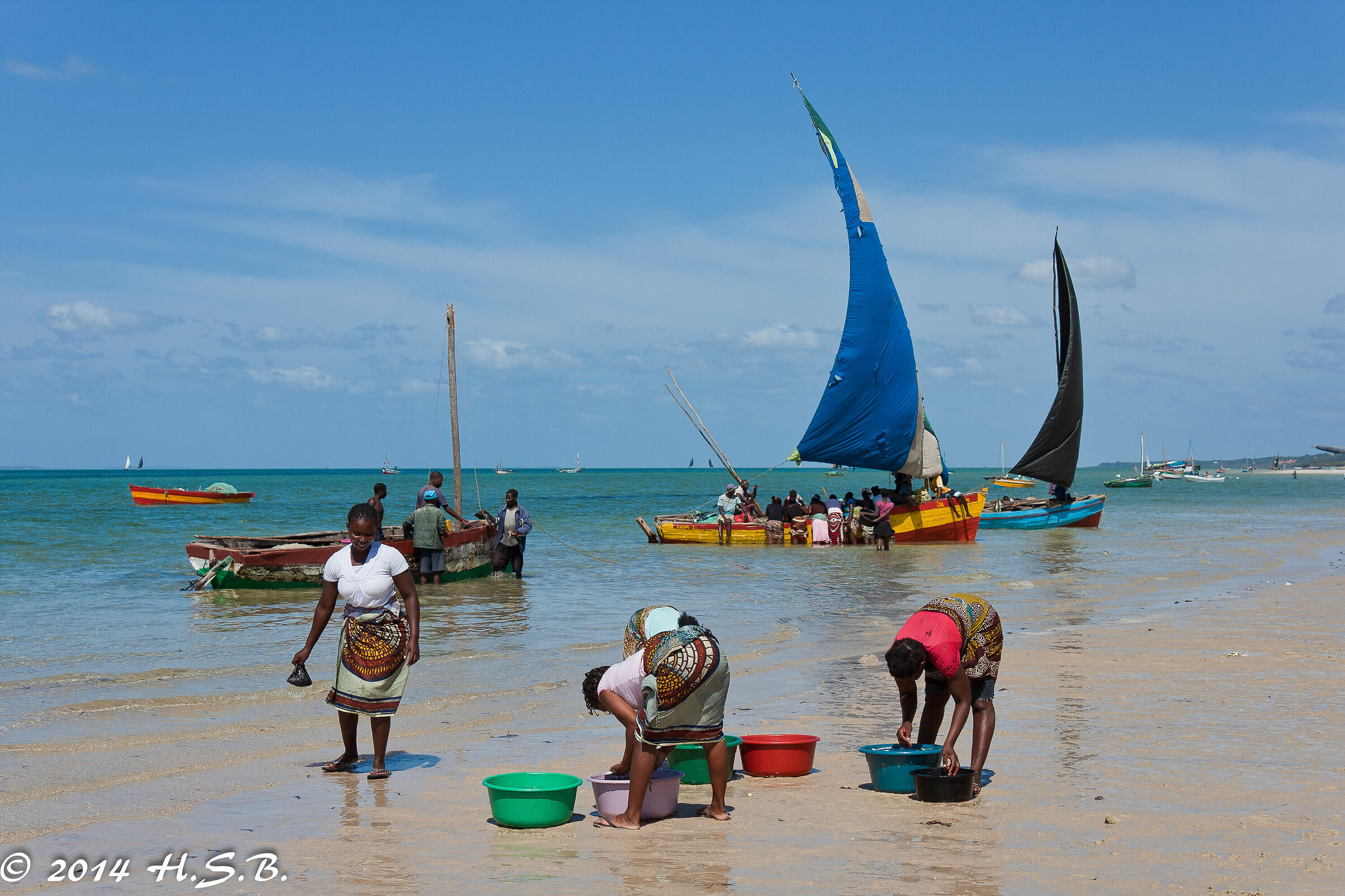 Rientro dei pescatori - Vilanculos - Mozambique