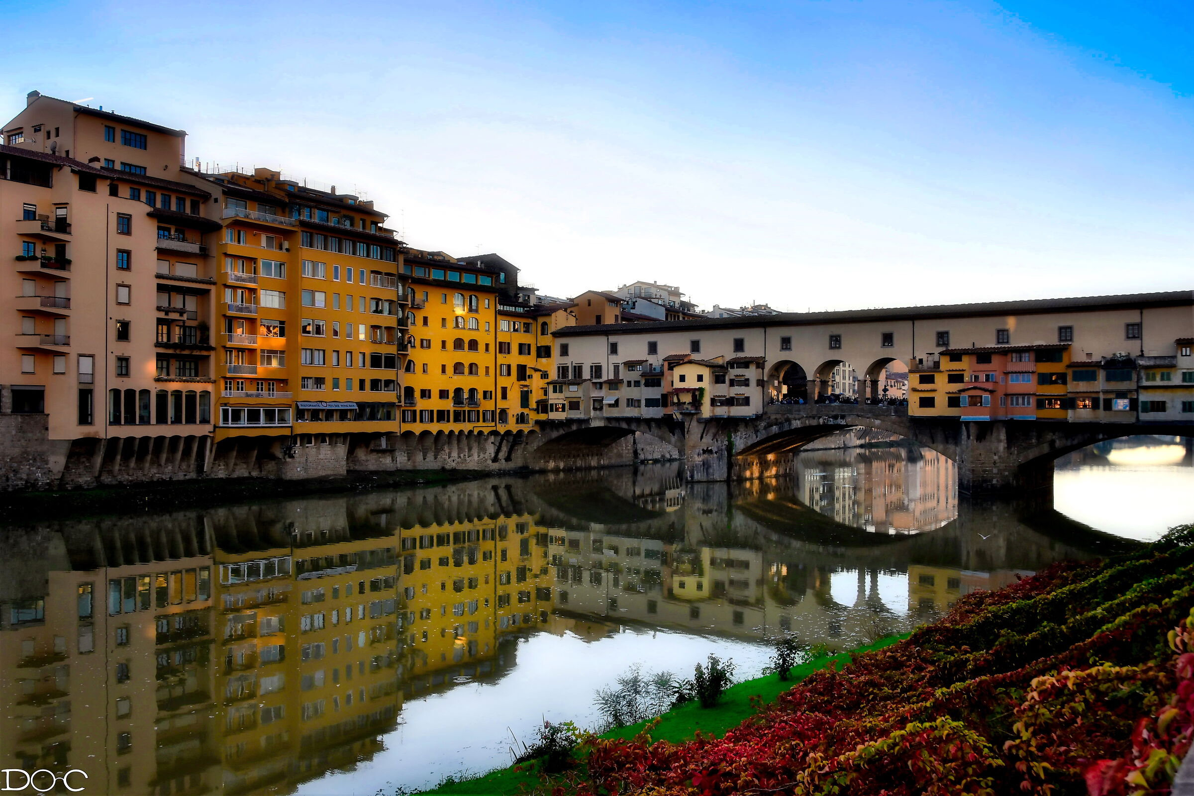 Old Bridge at sunset