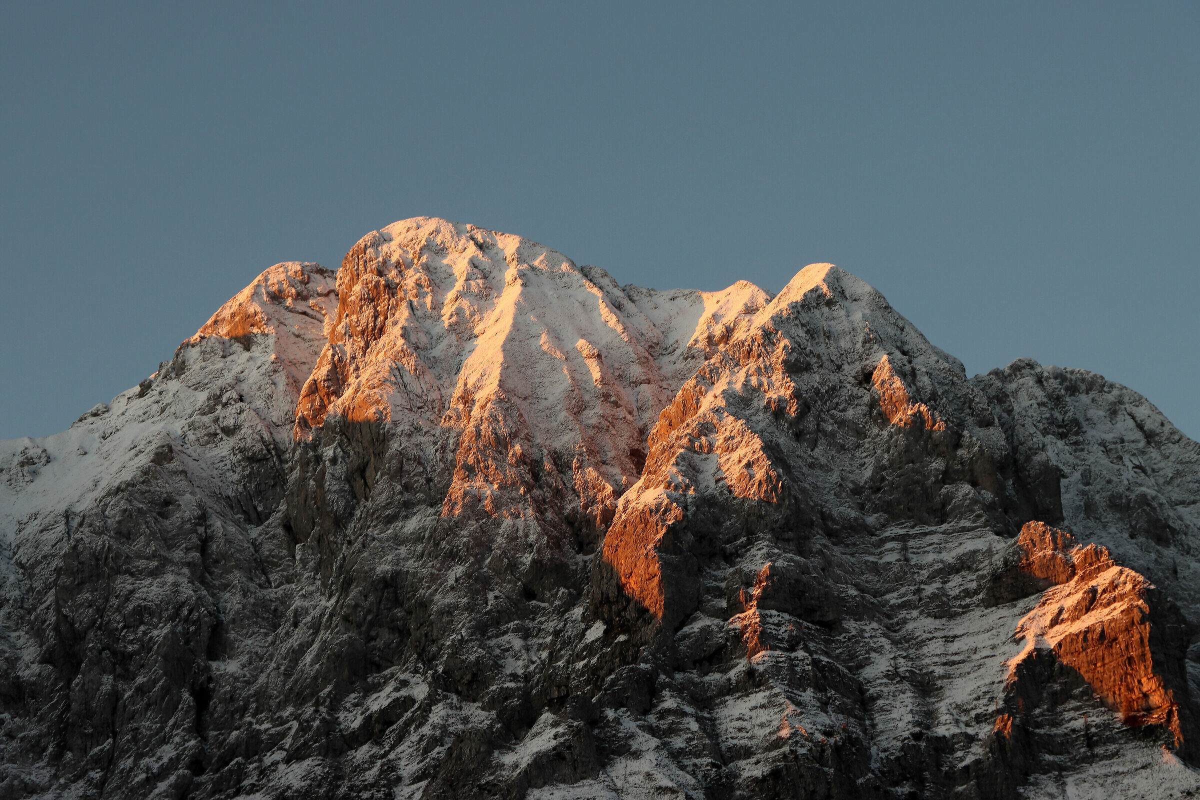 primo sole sul Secco