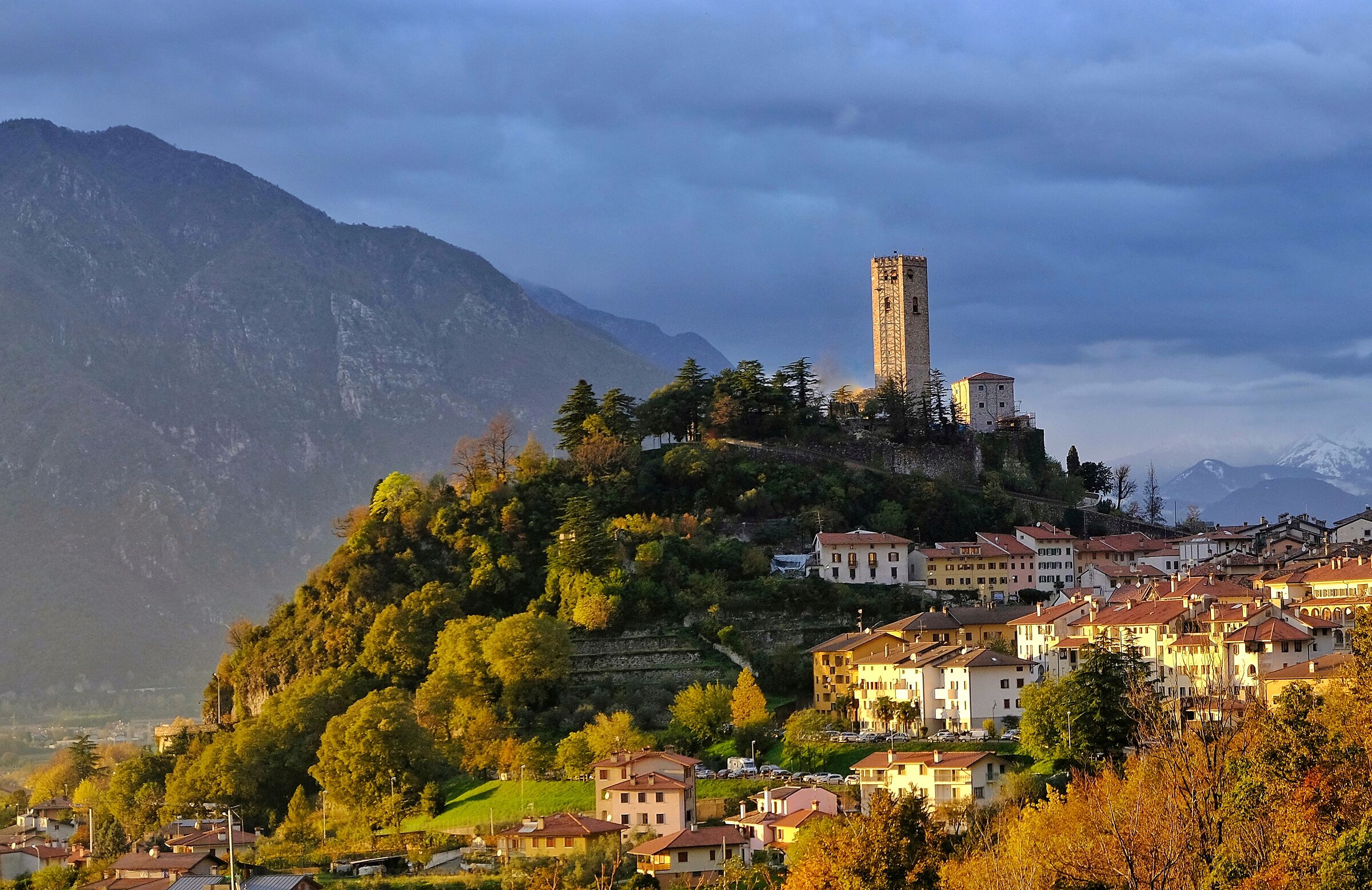 al tramonto