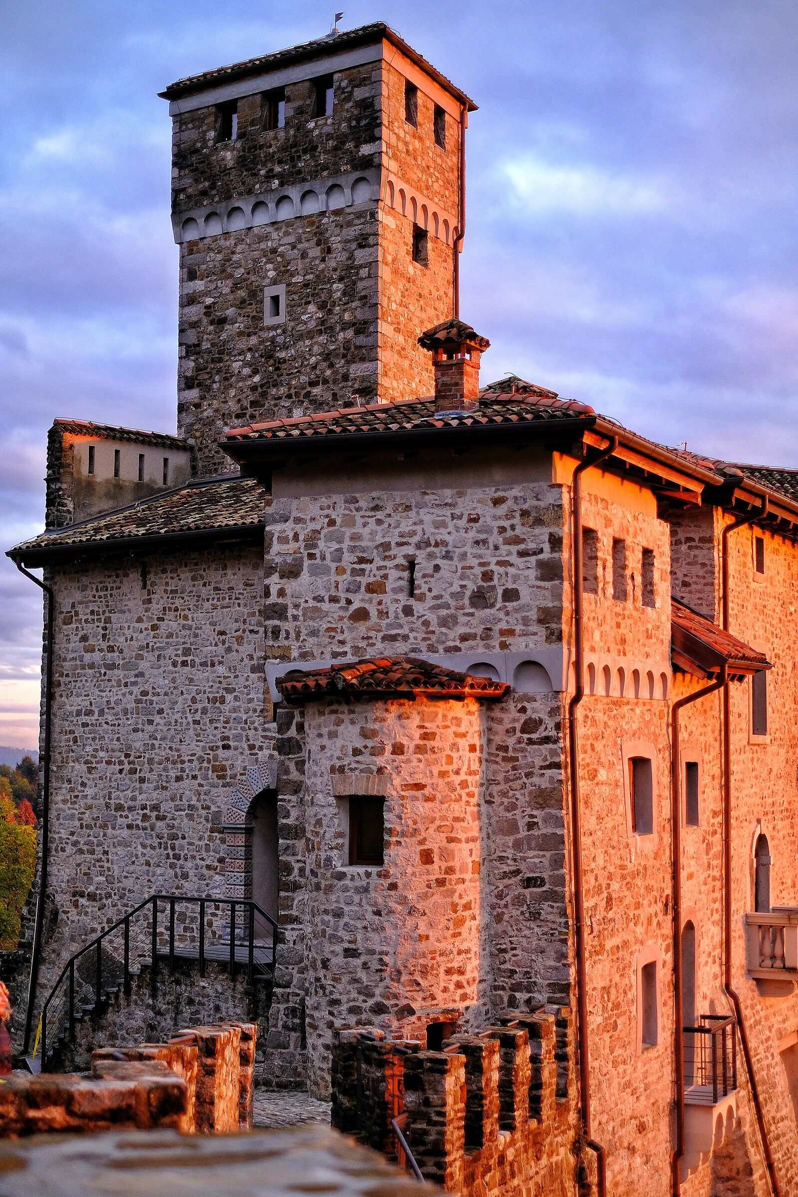 al tramonto