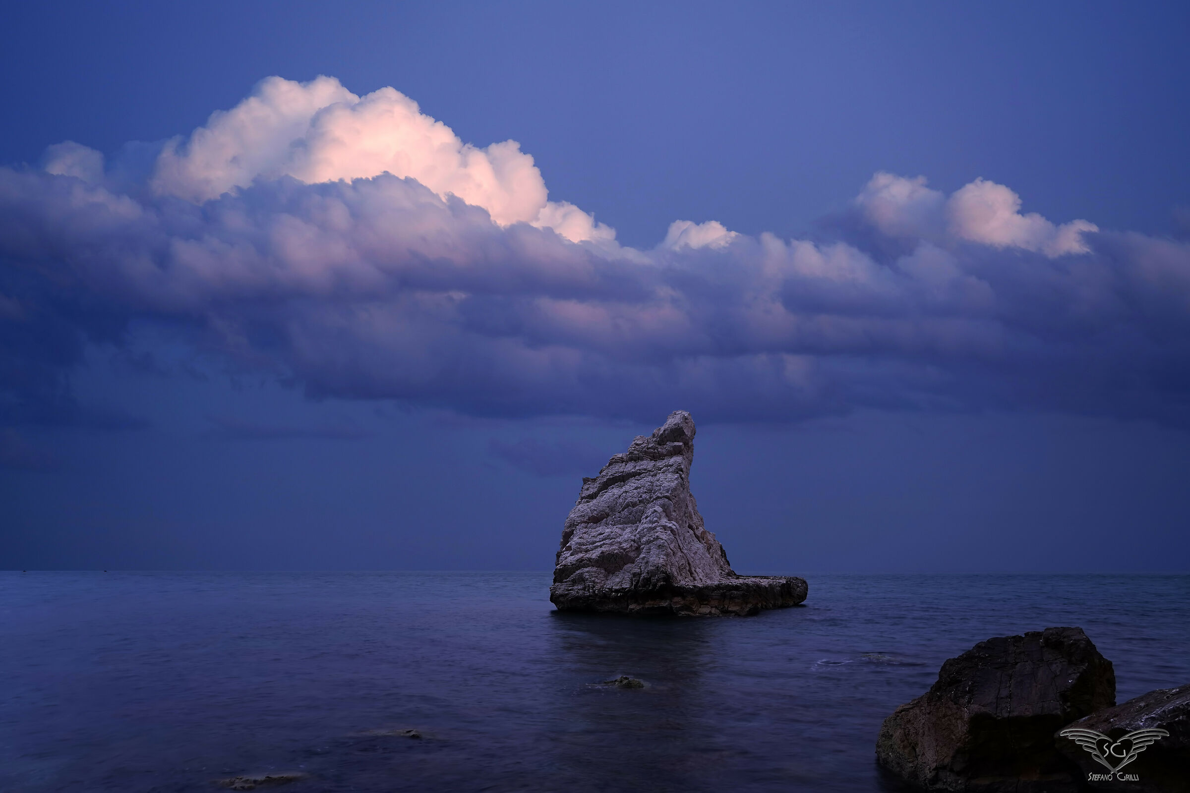 La vela di Portonovo all'alba...