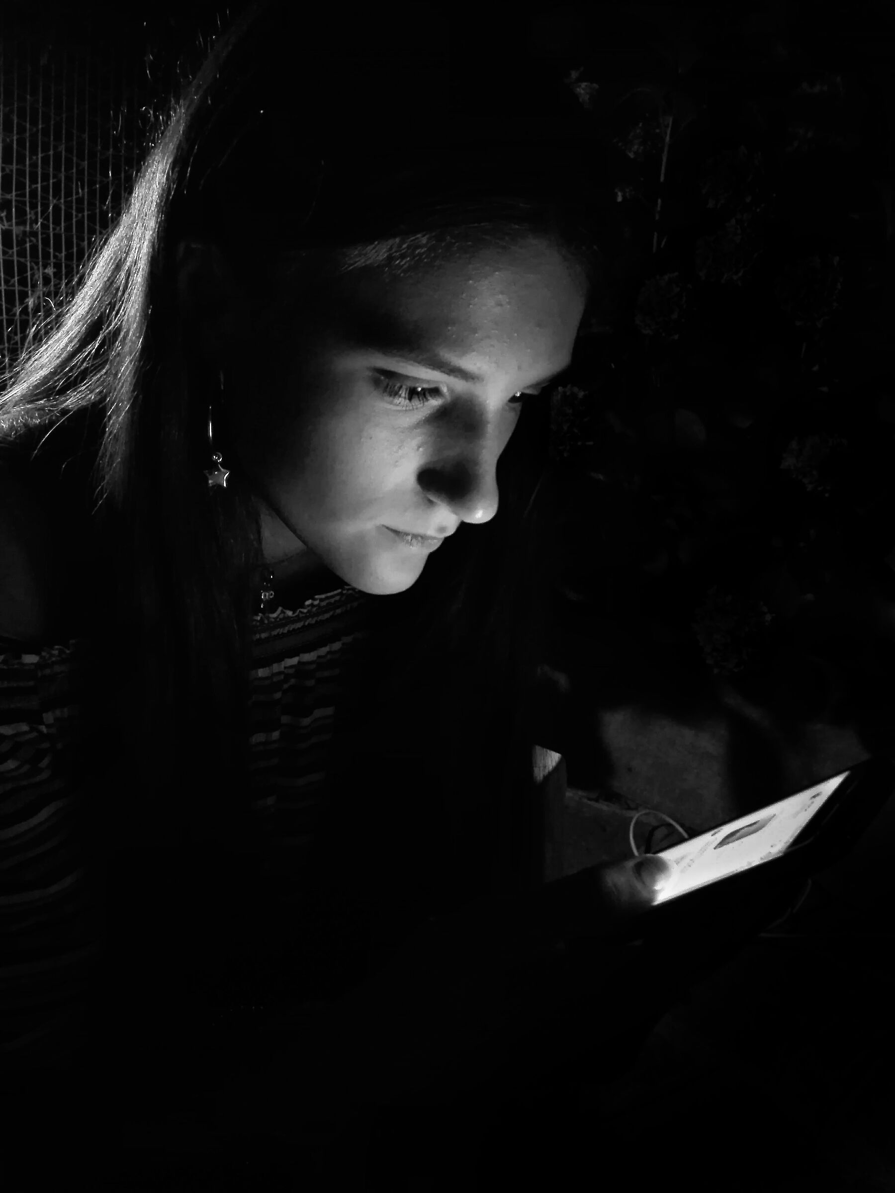 portrait of a granddaughter