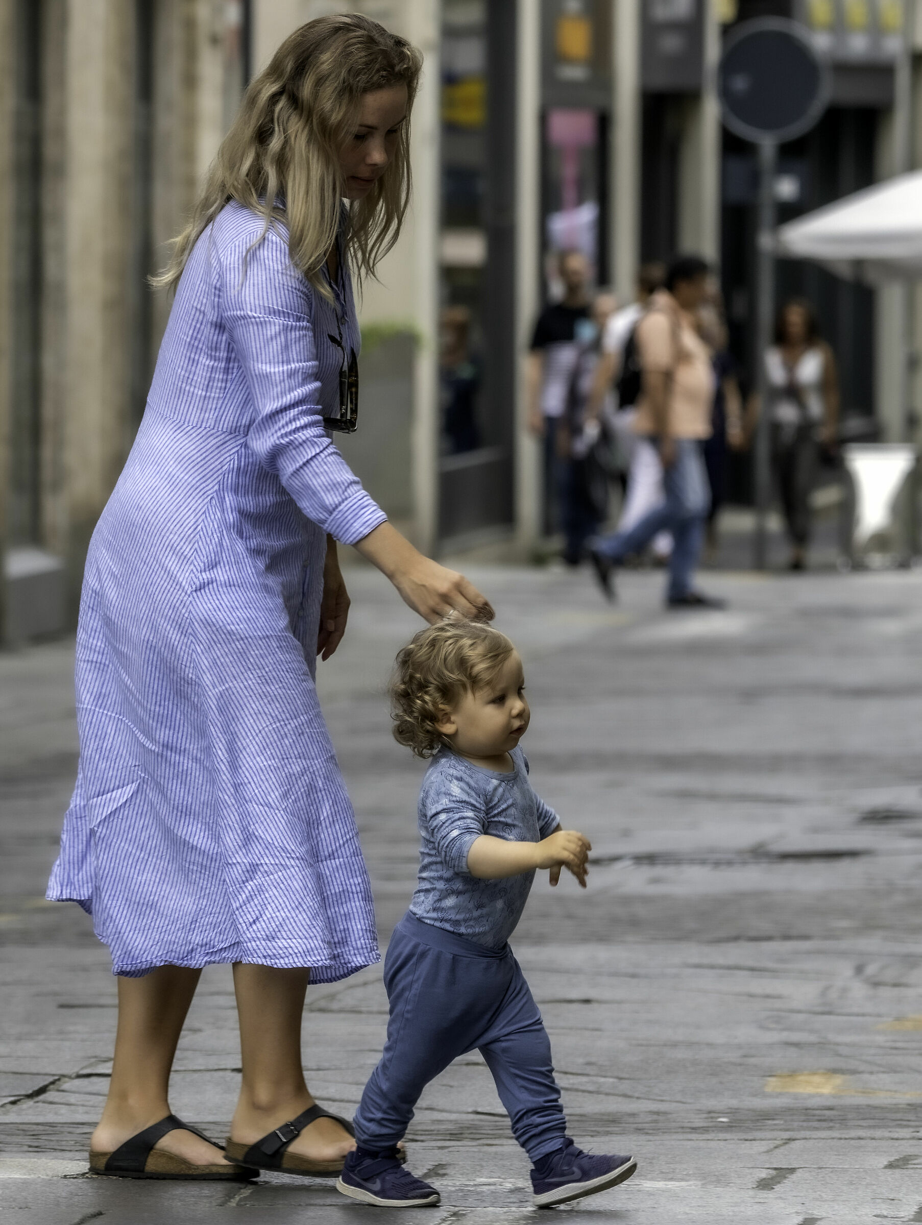 Don't run away, come here