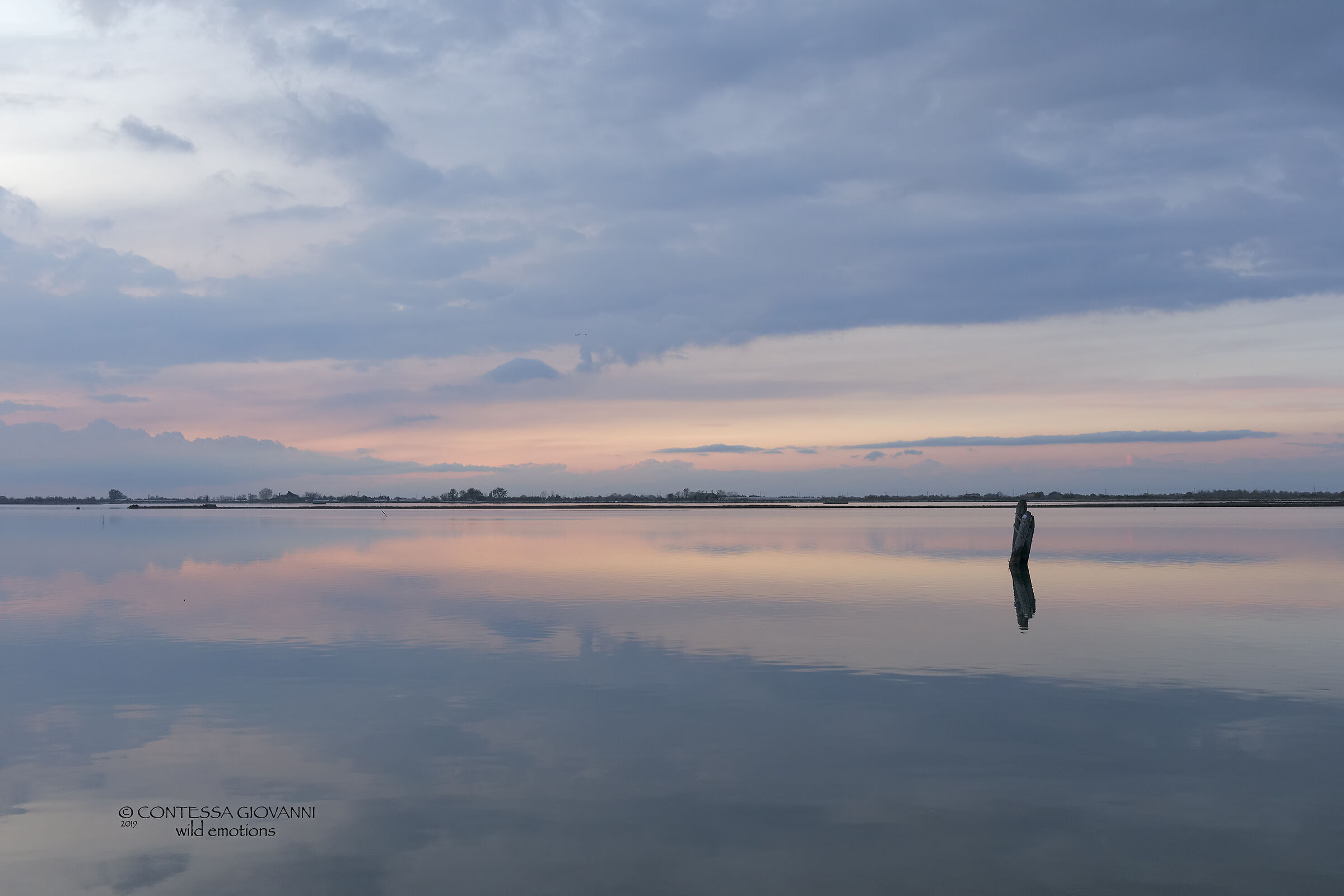 The calm of the sunset ... Magical atmosphere ...