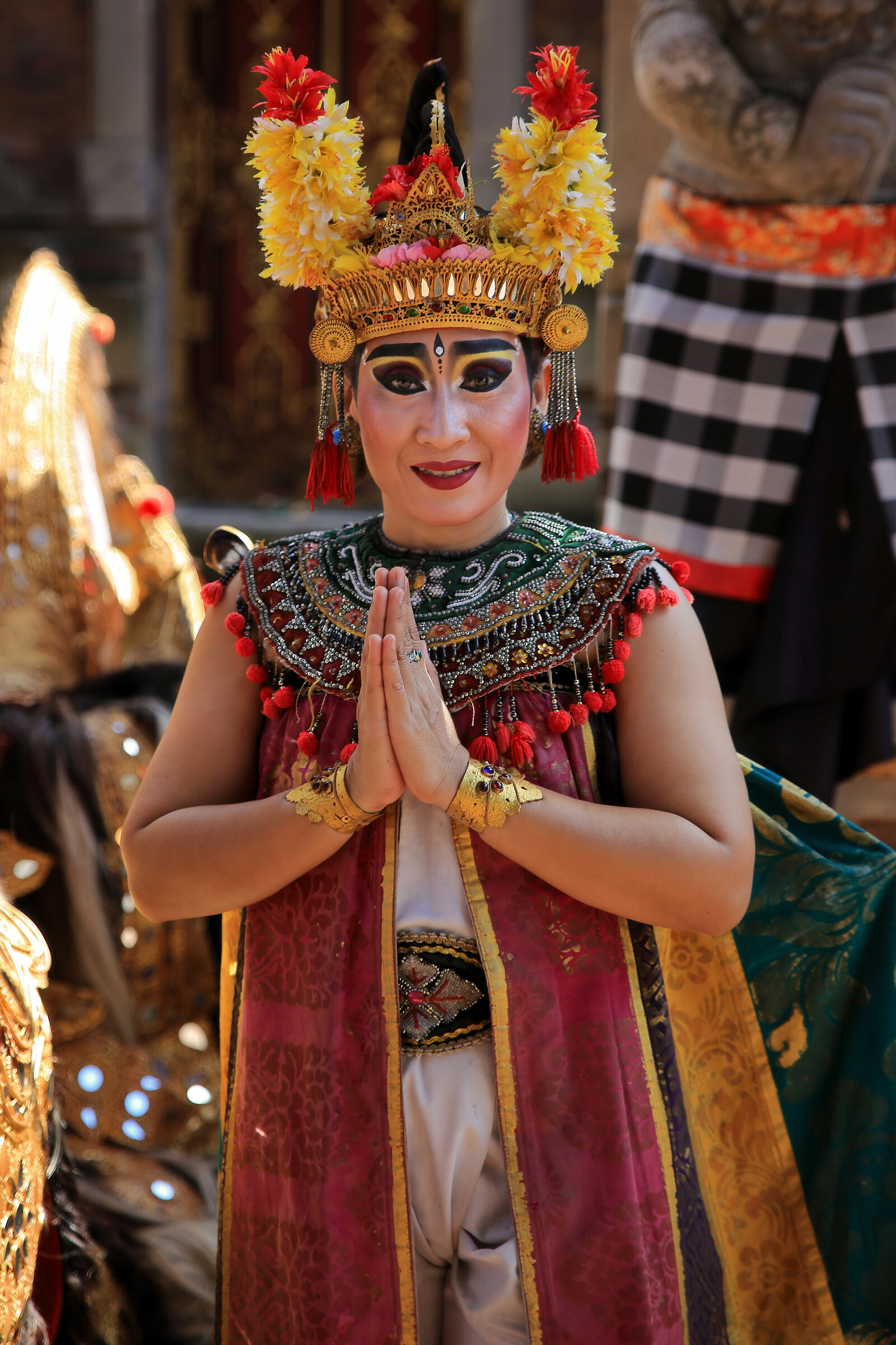 Traditional Balinese dancer