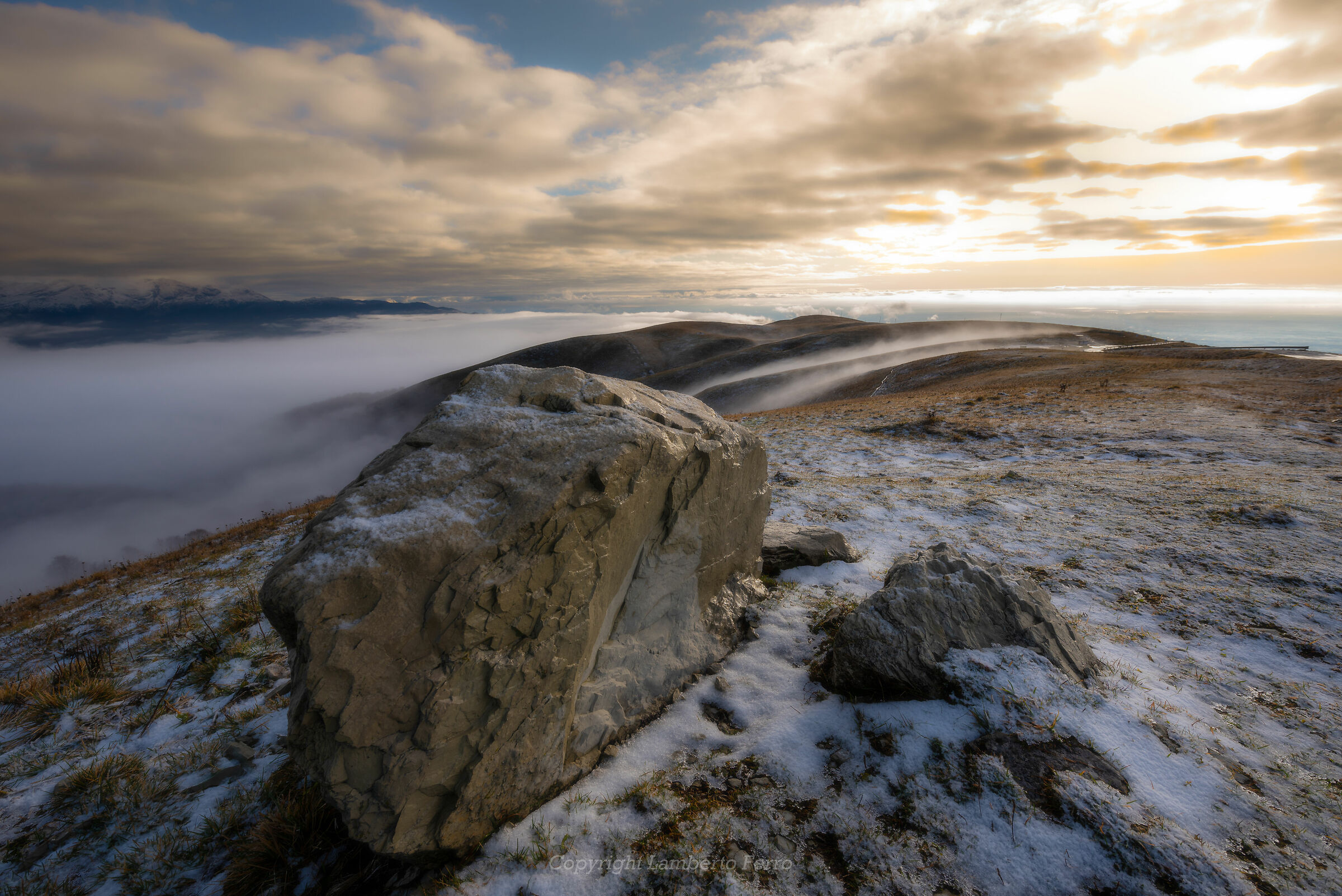 Prima neve sul Pizzoc