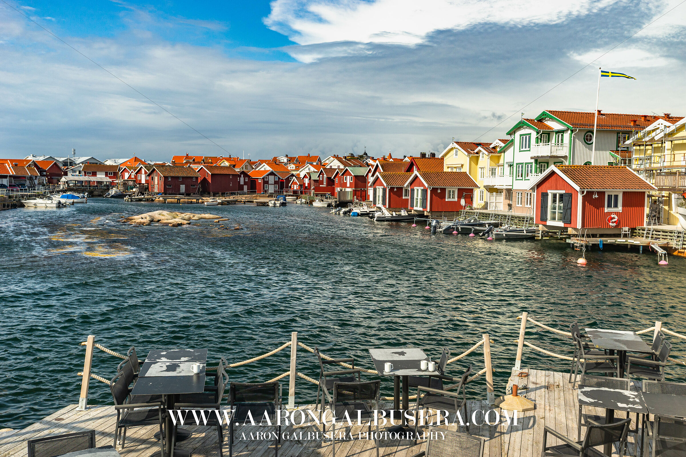 View from Sea Lodge in Smagen