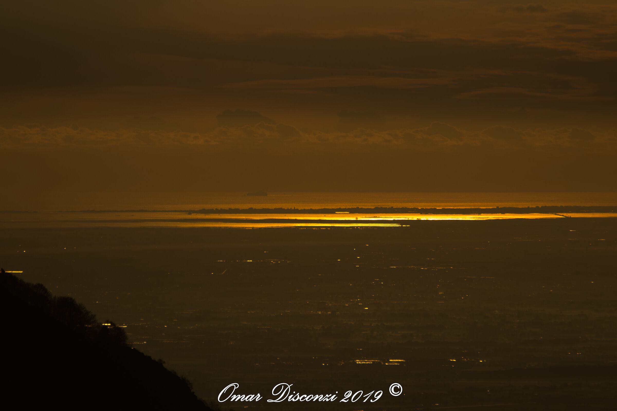 Laguna di Venezia da bocchetta Scagina