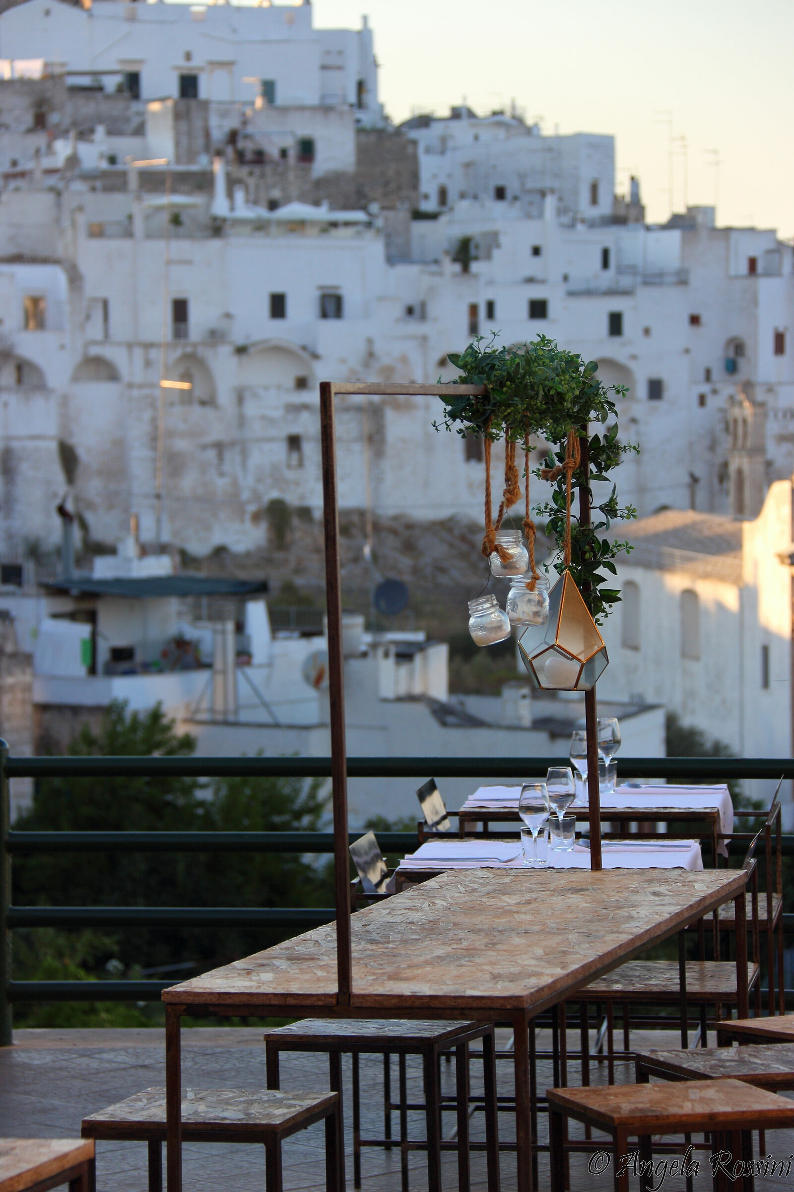 a glimpse of Ostuni