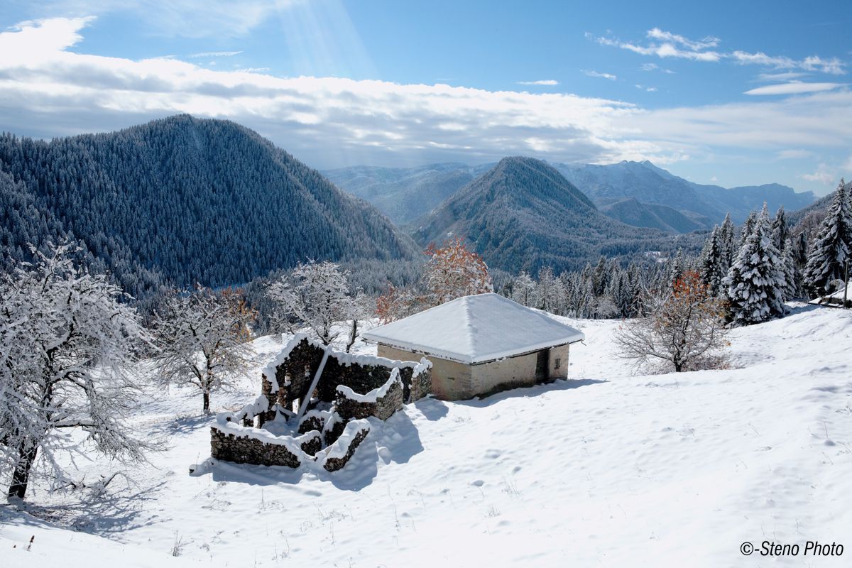 First flakes in Val Telvagola