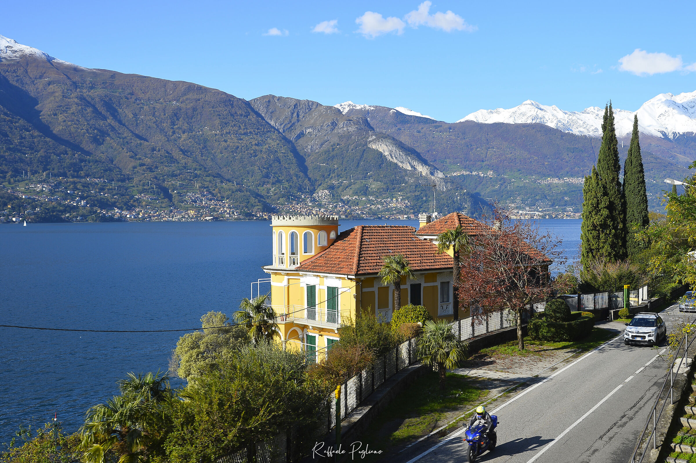 Dervio - Lake Como, shot from the running train