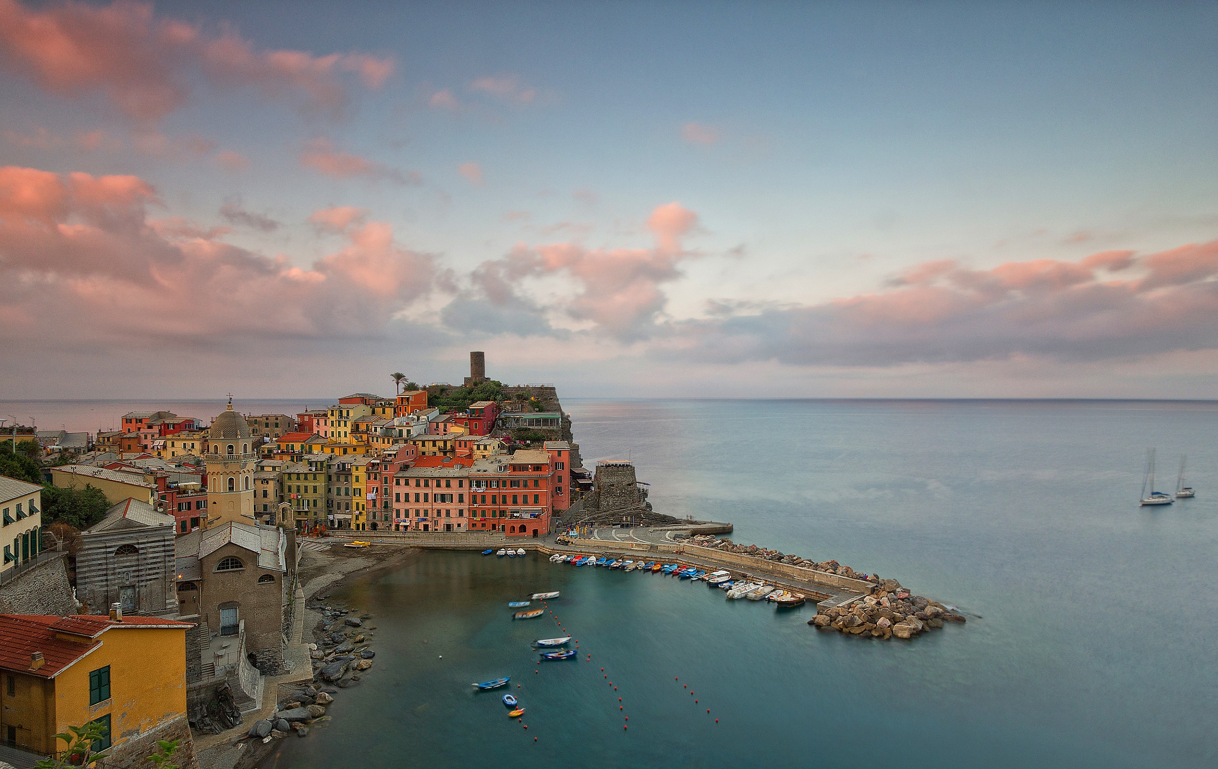 alba a vernazza
