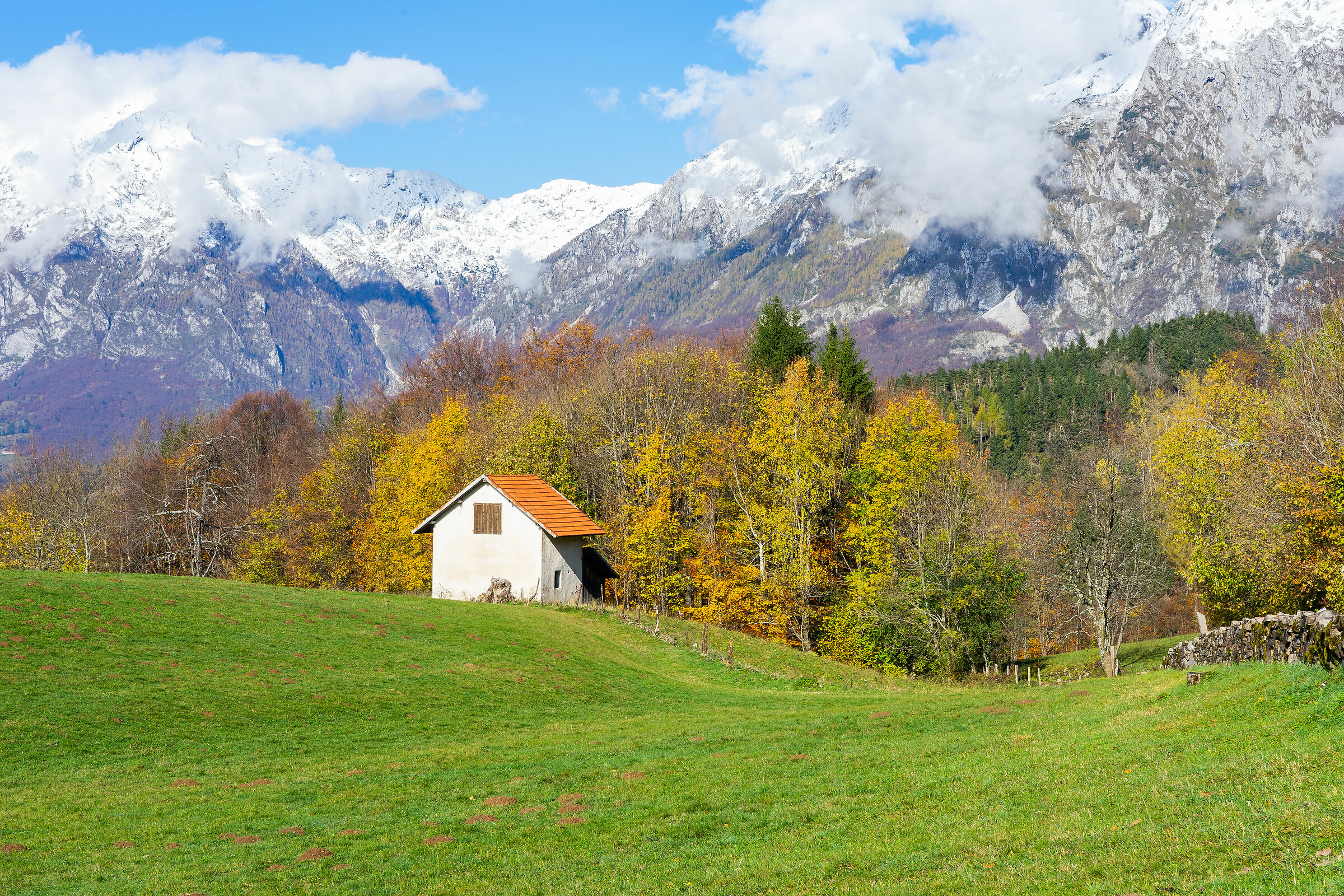 Sant'Anna between autumn and winter